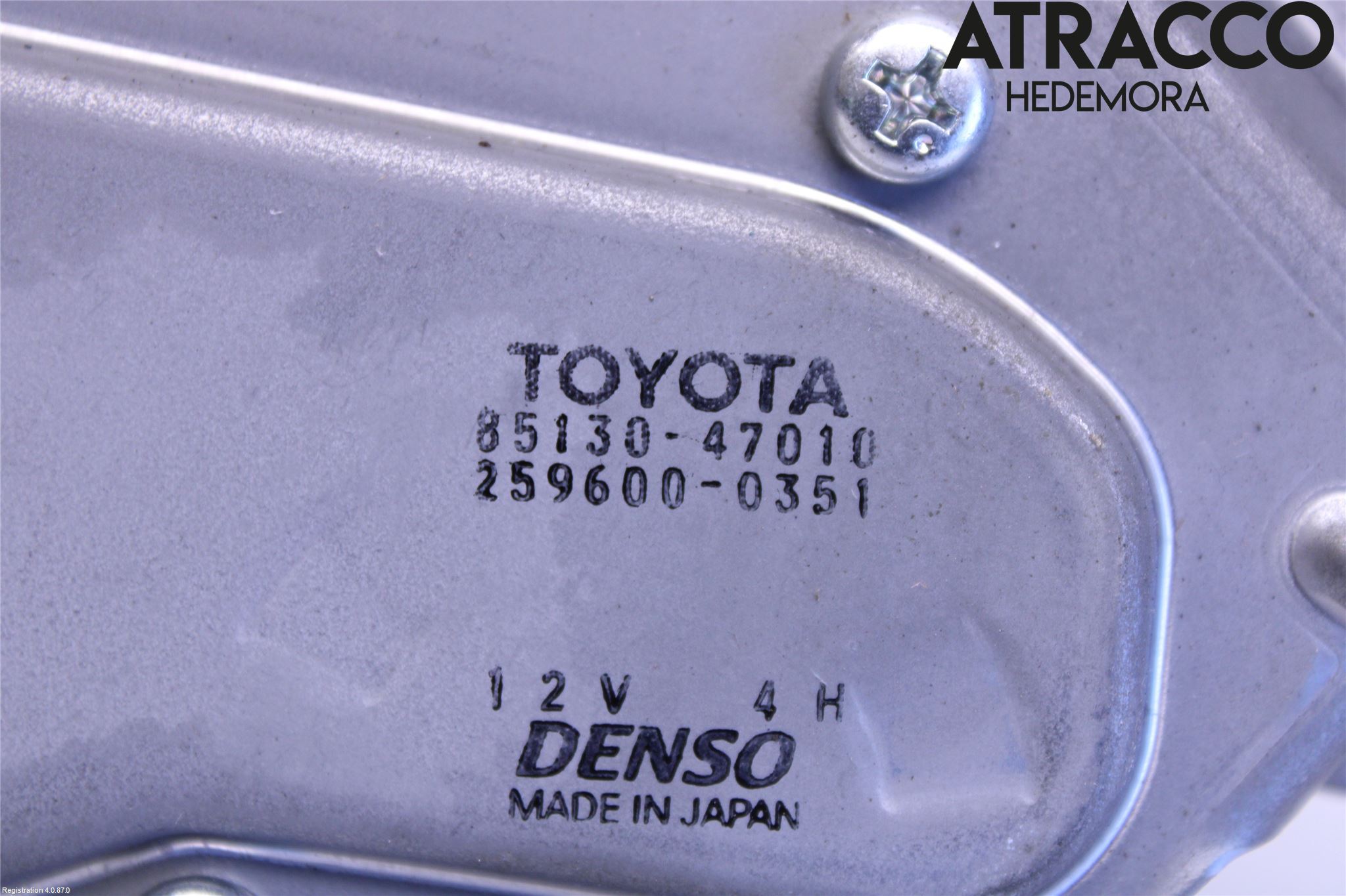 Toyota PRIUS NWH20 04-08 Viskermotor Bakluke