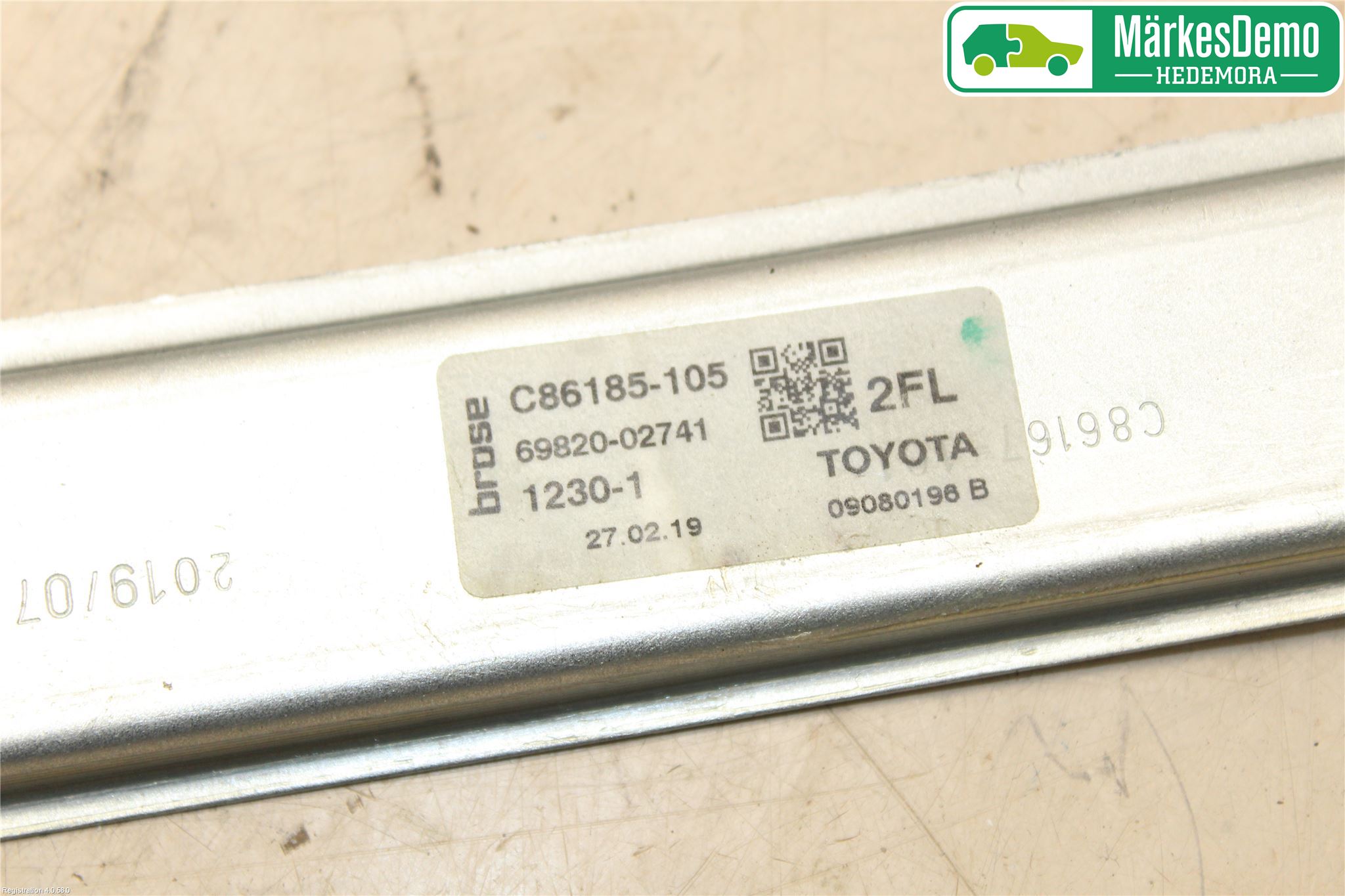 Toyota COROLLA 19- Vindusheis El Komp