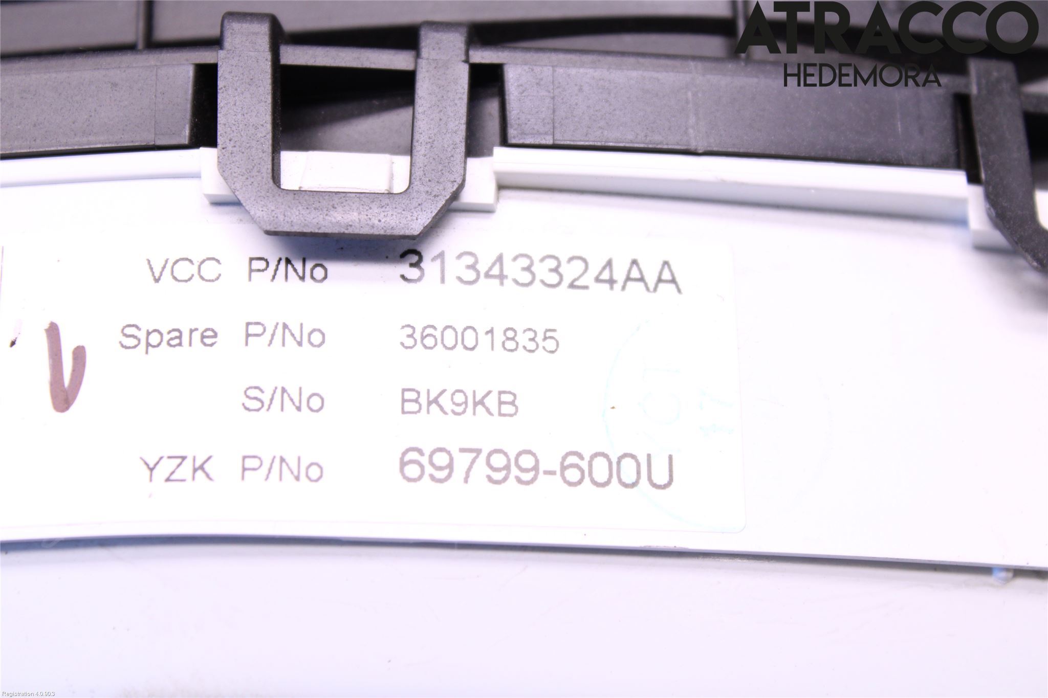 Volvo V70 08-13 Instr Kombinert
