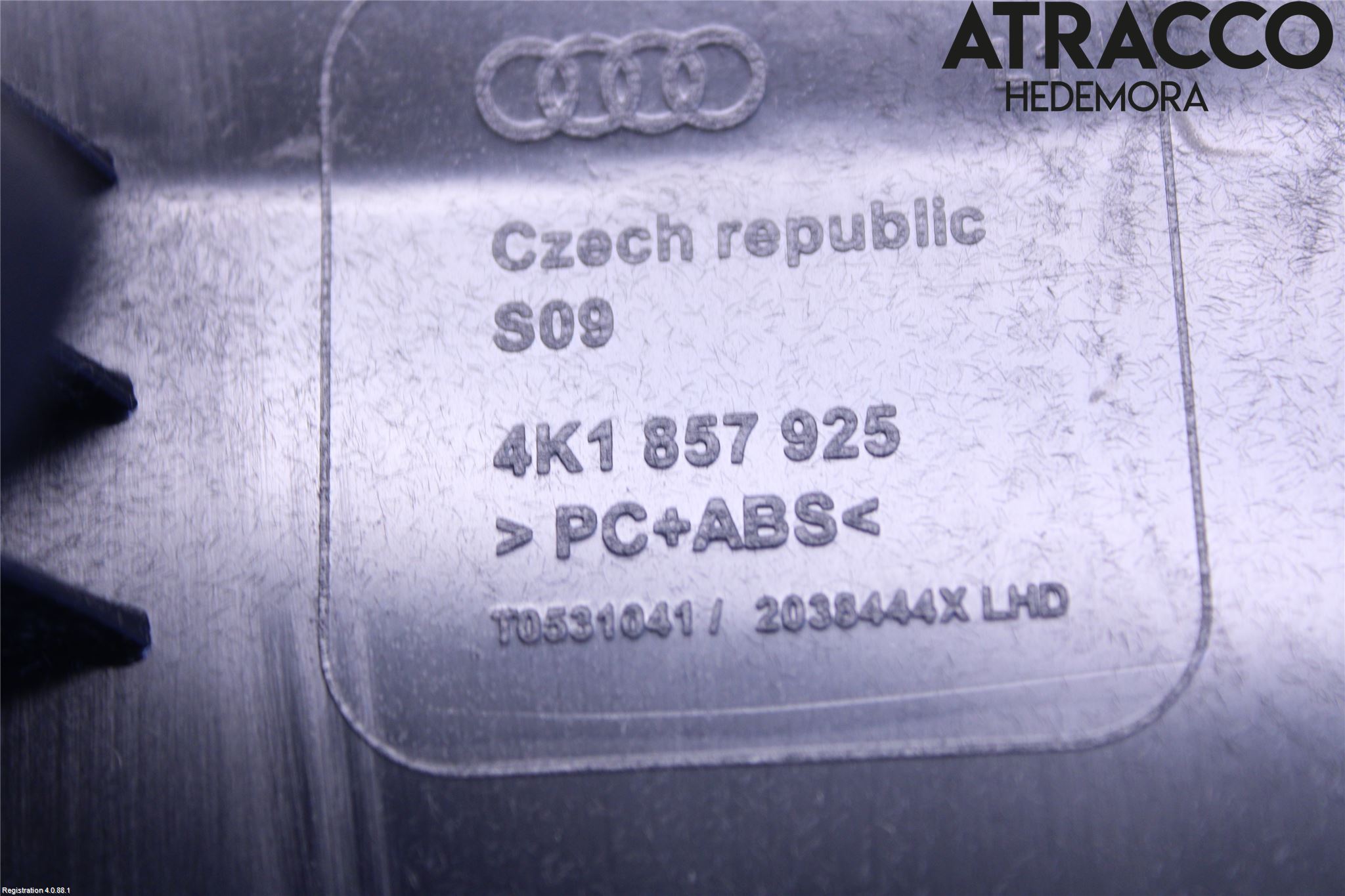 Audi A6 F2/C8 19- Innr Oppbevaringsrom