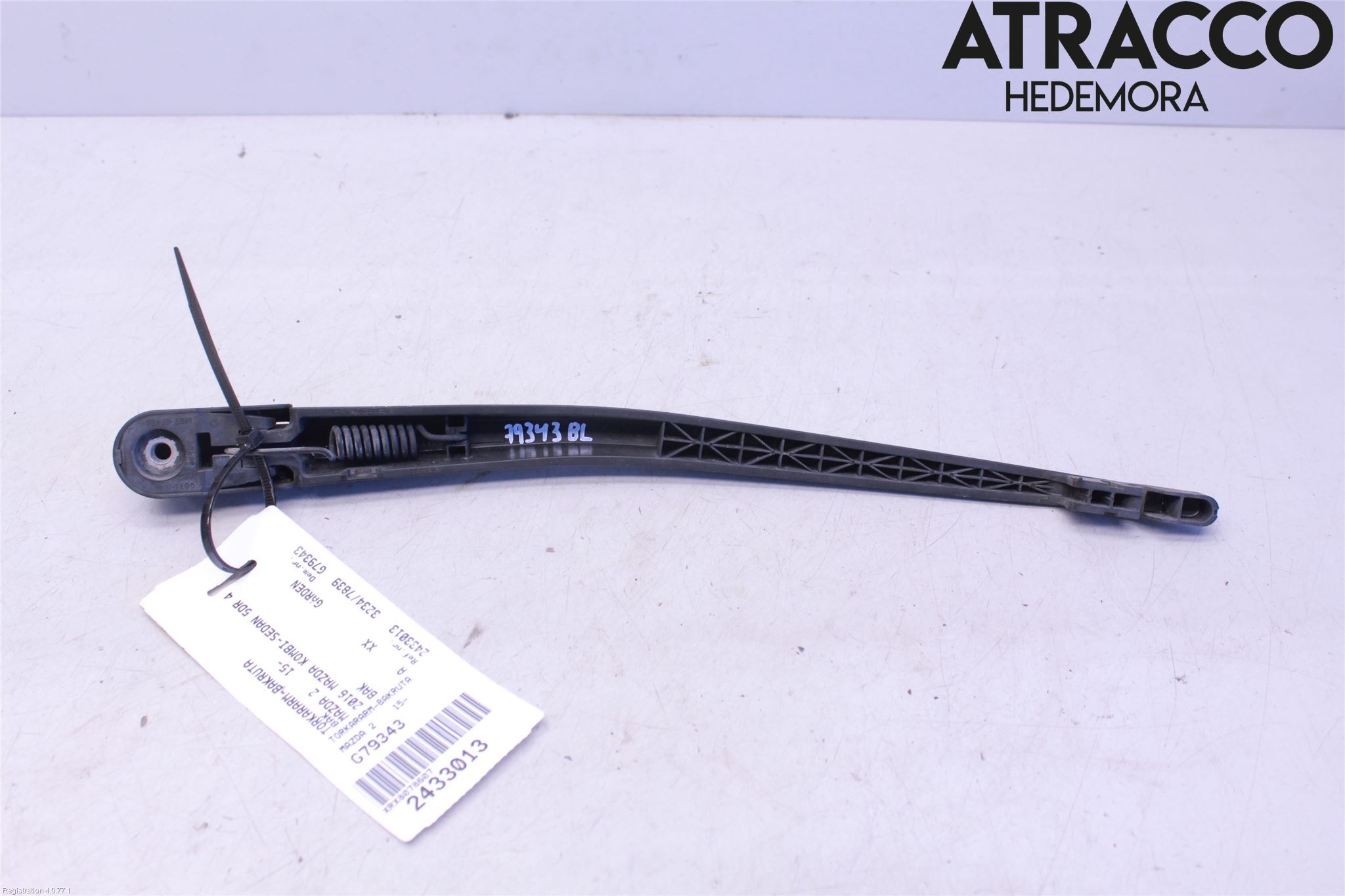 Mazda 2 (DJ) 15-22 Viskerarm Bakrute