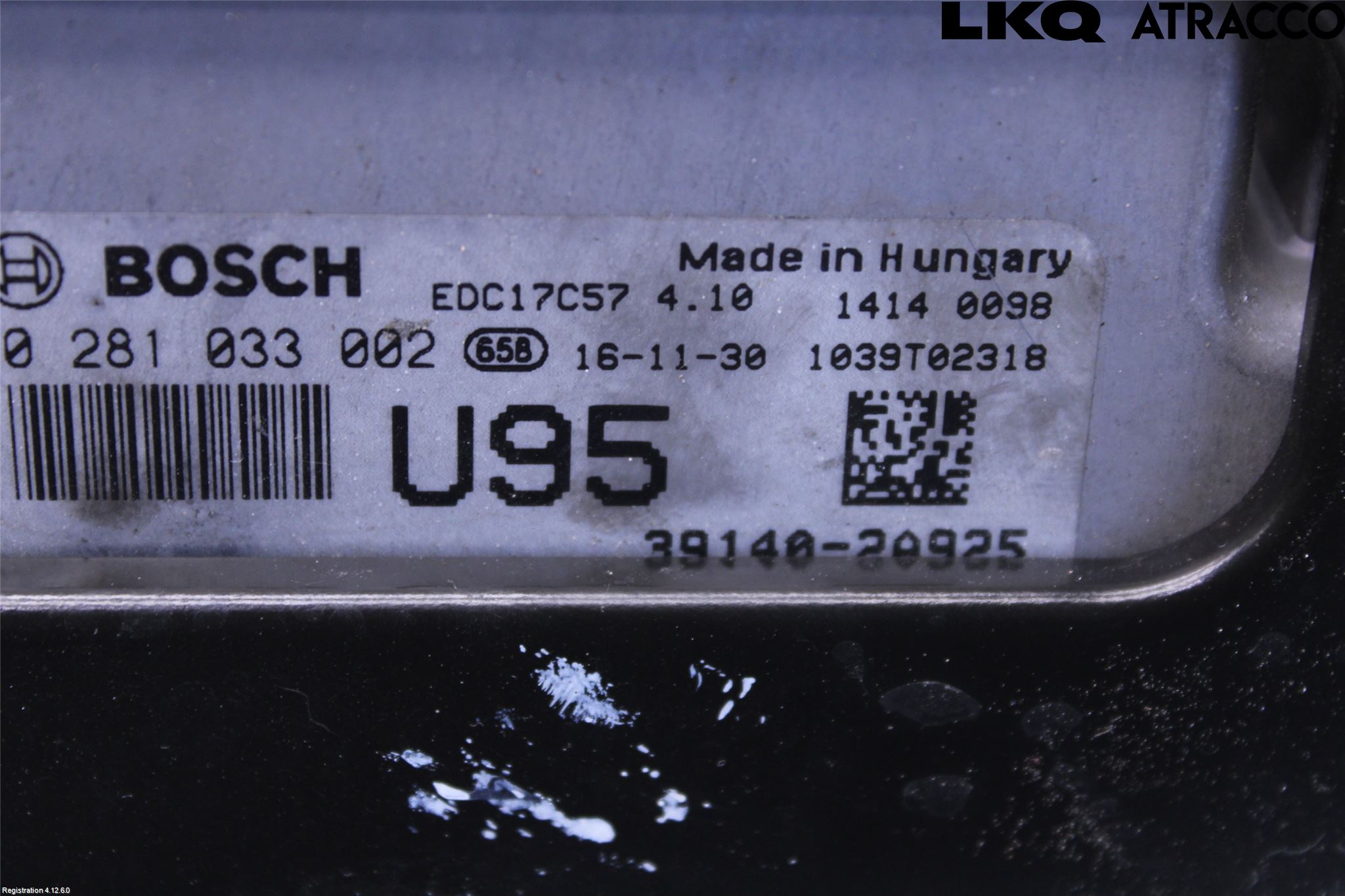 Kia CEED 12-18 Styreenhet Dieselpumpe