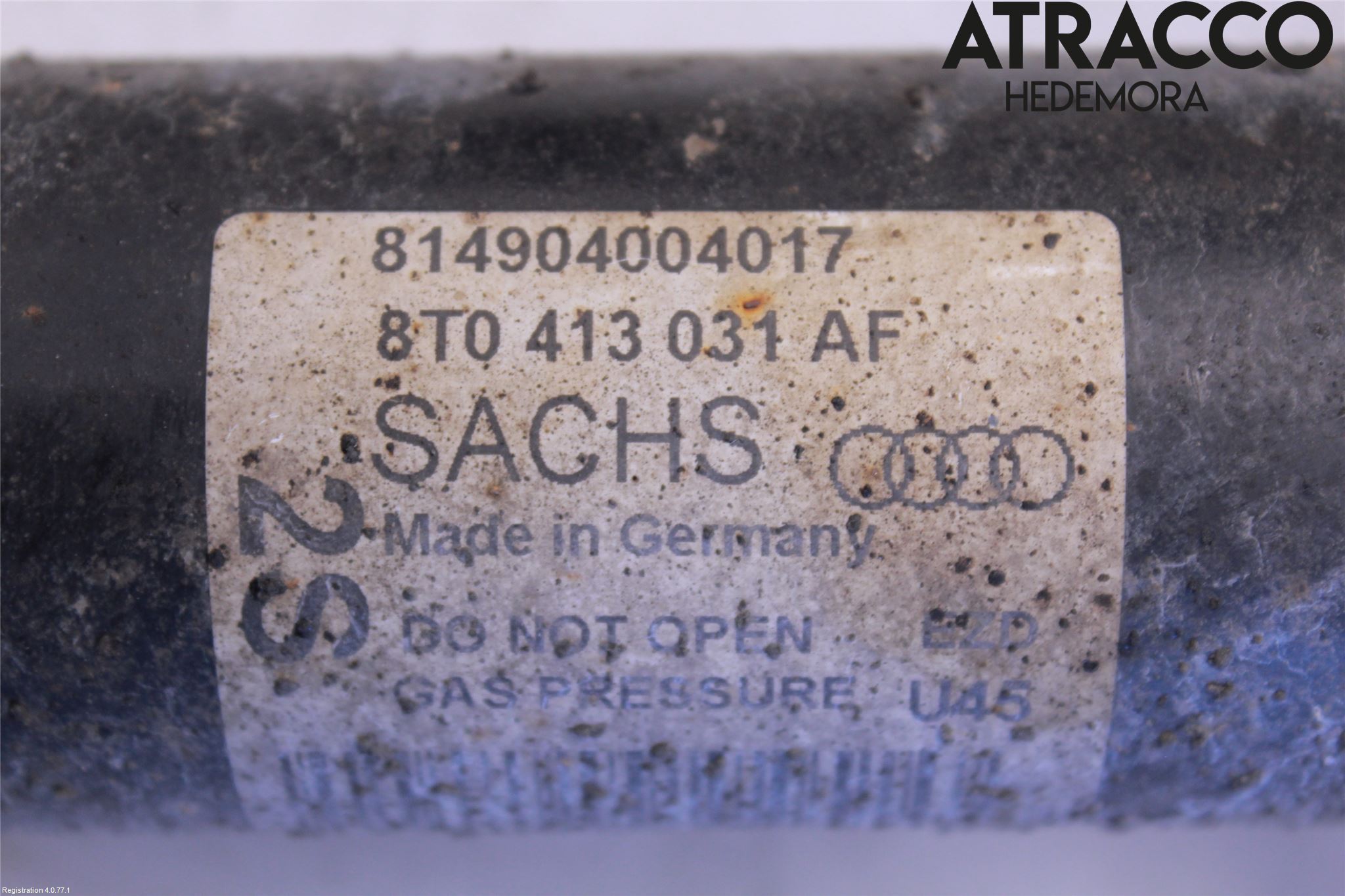 Audi A4 12-15 Fjærbein Foran Høyre
