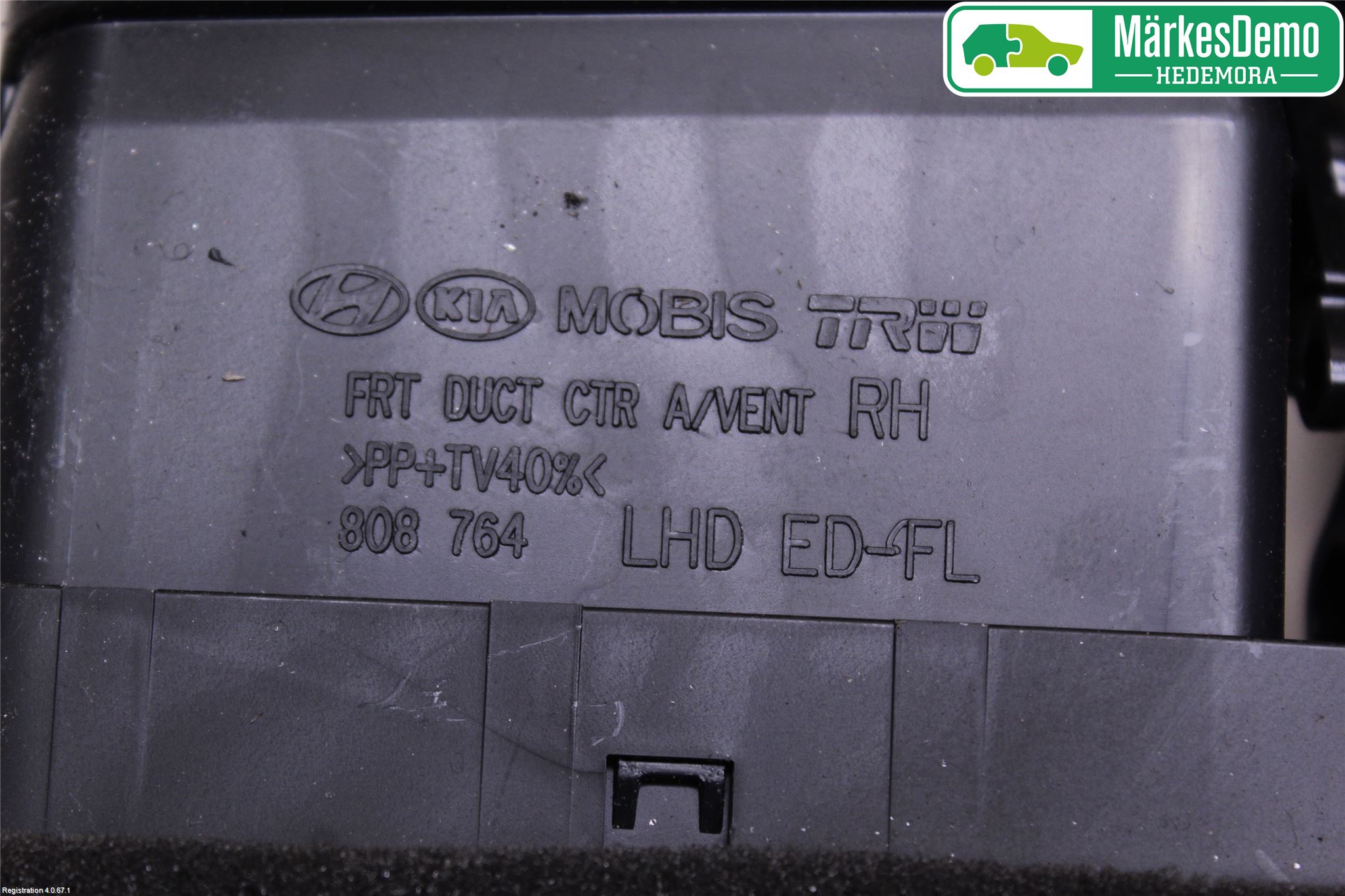Kia CEED 06-12 Dashbord Kanal - Dyse