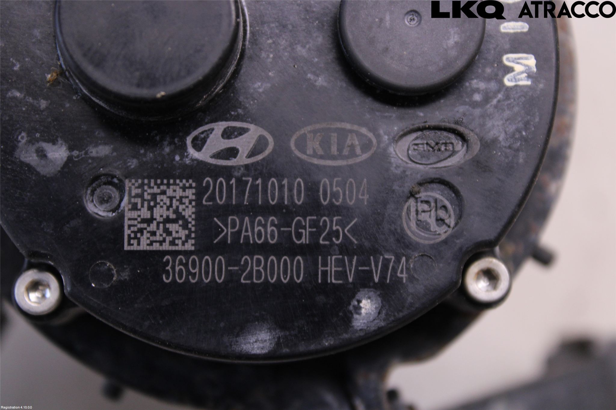 Kia NIRO (DE) 17-22 Varme Sirkulasjonspumpe