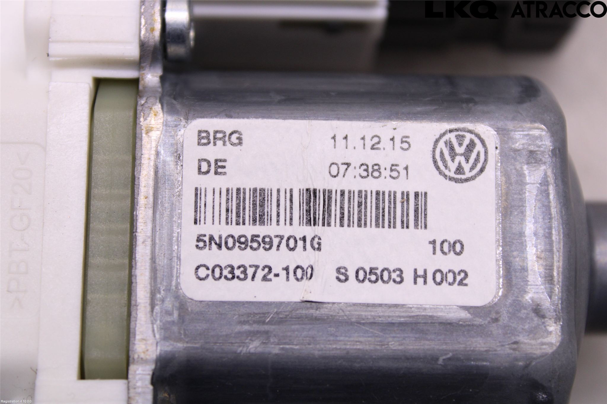 Volkswagen VW TIGUAN 07-16 Vindusheismotor