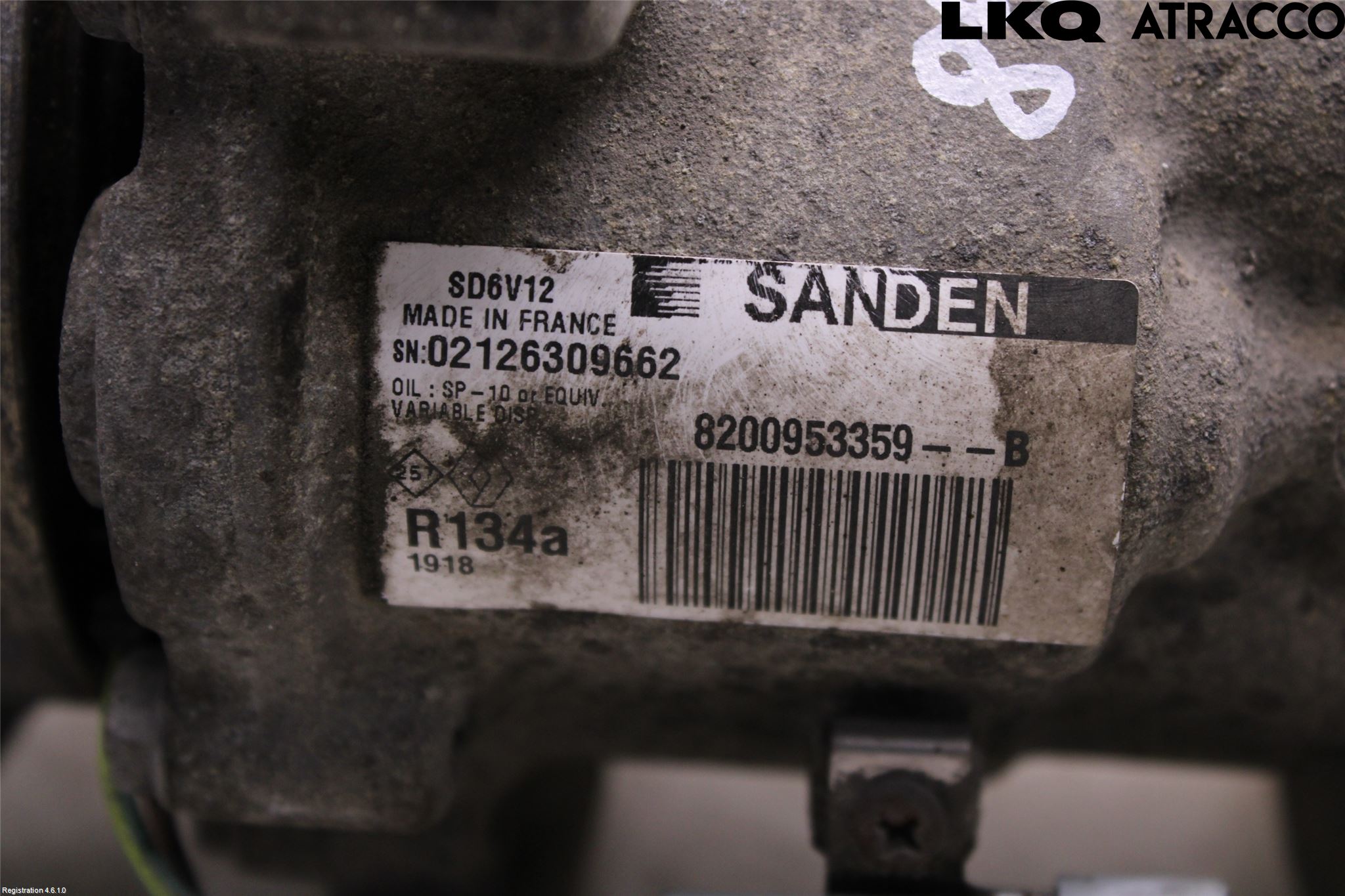 Mercedes-Benz MB CITAN (W415) 13-21 Varme Ac Kompressor