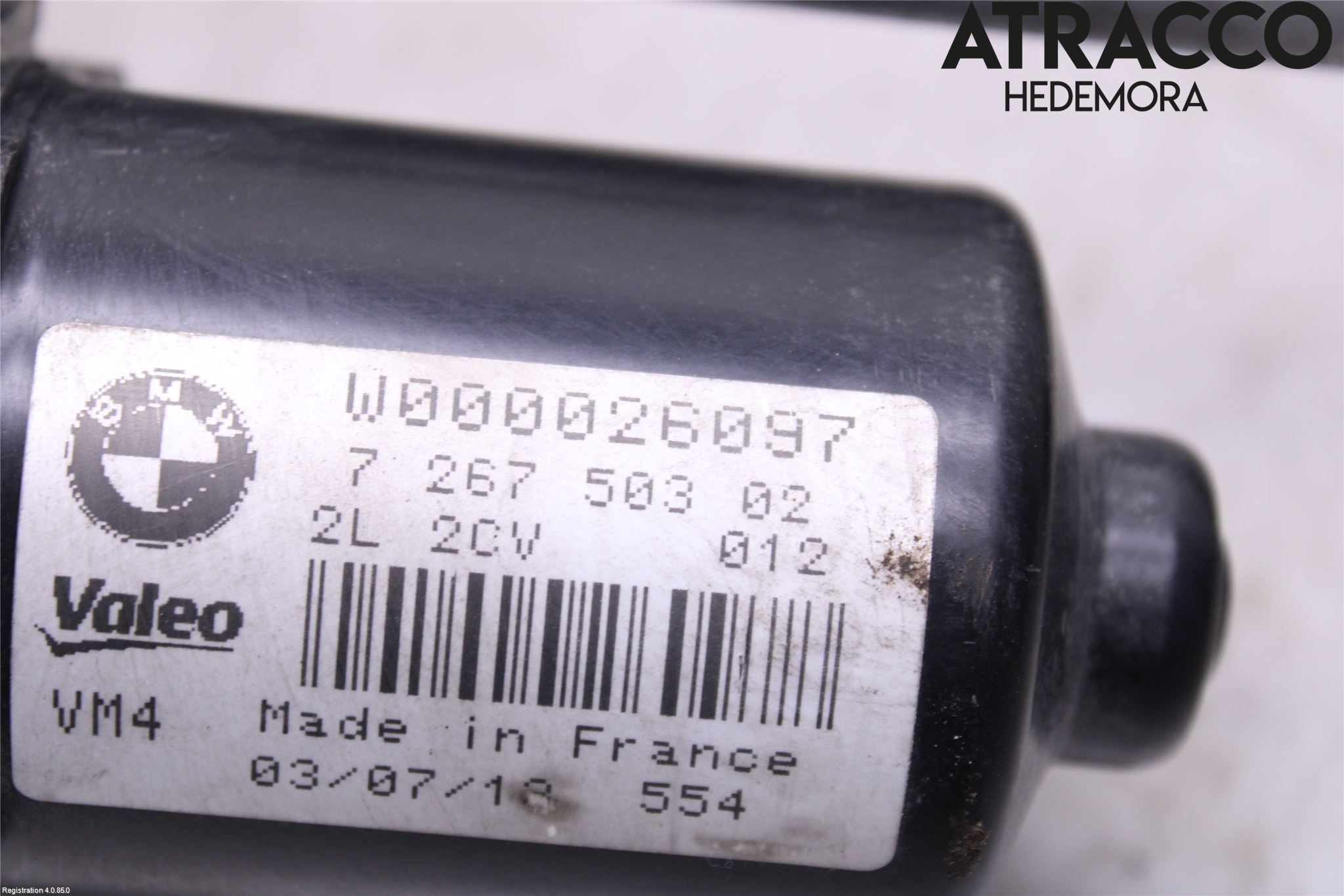 BMW 3 F30/F31/F80 12-19 Viskermotor Frontrute