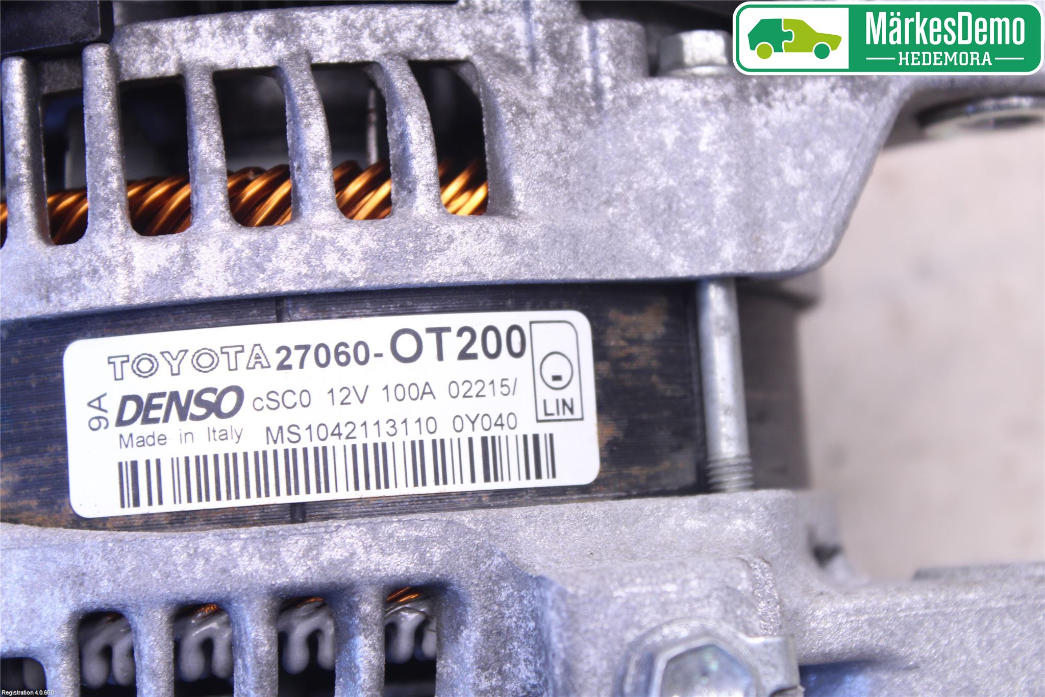 Toyota AURIS 13-19 Dynamo