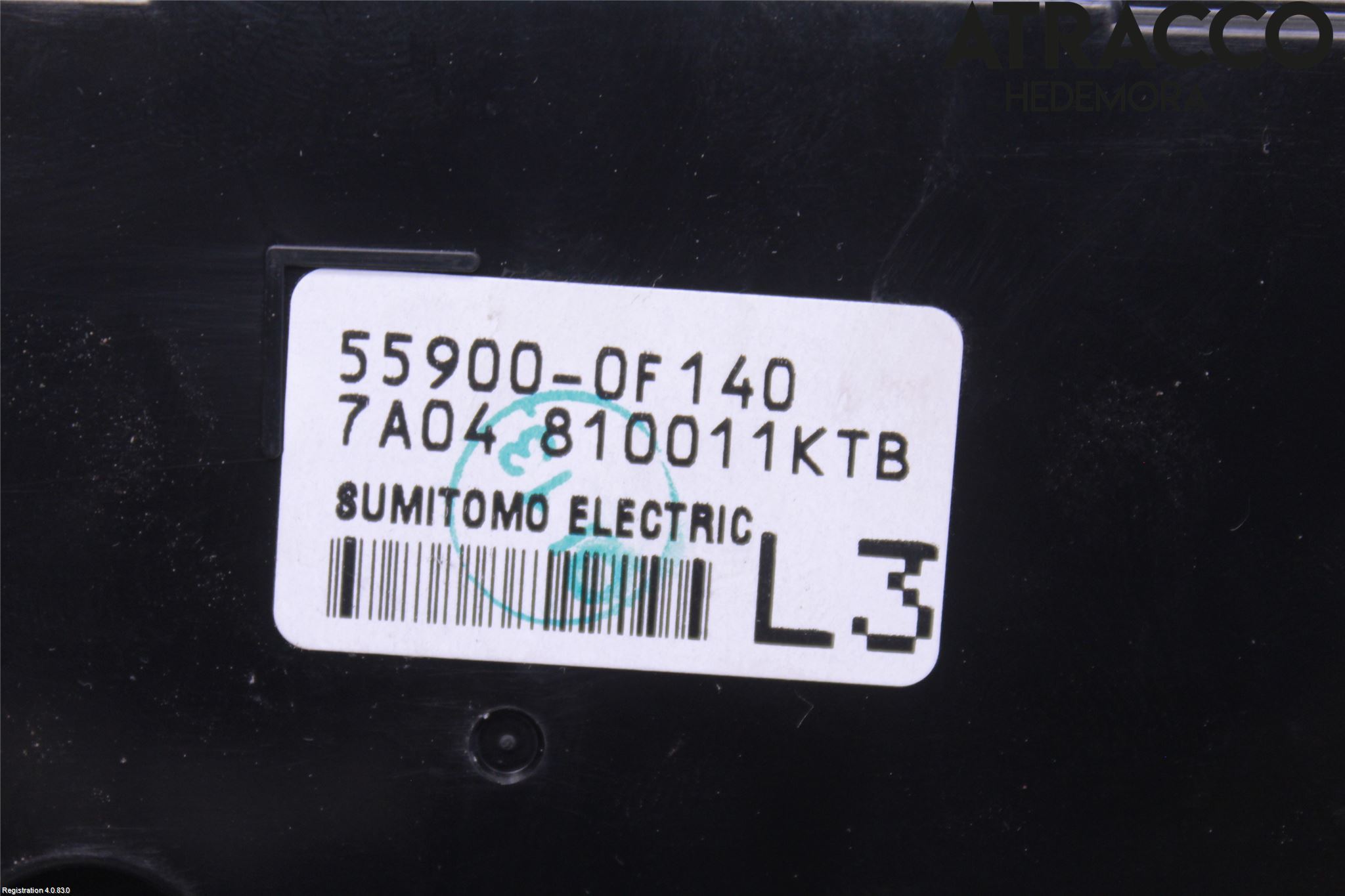 Toyota VERSO 09-18 Varme Ac Betjening-Display