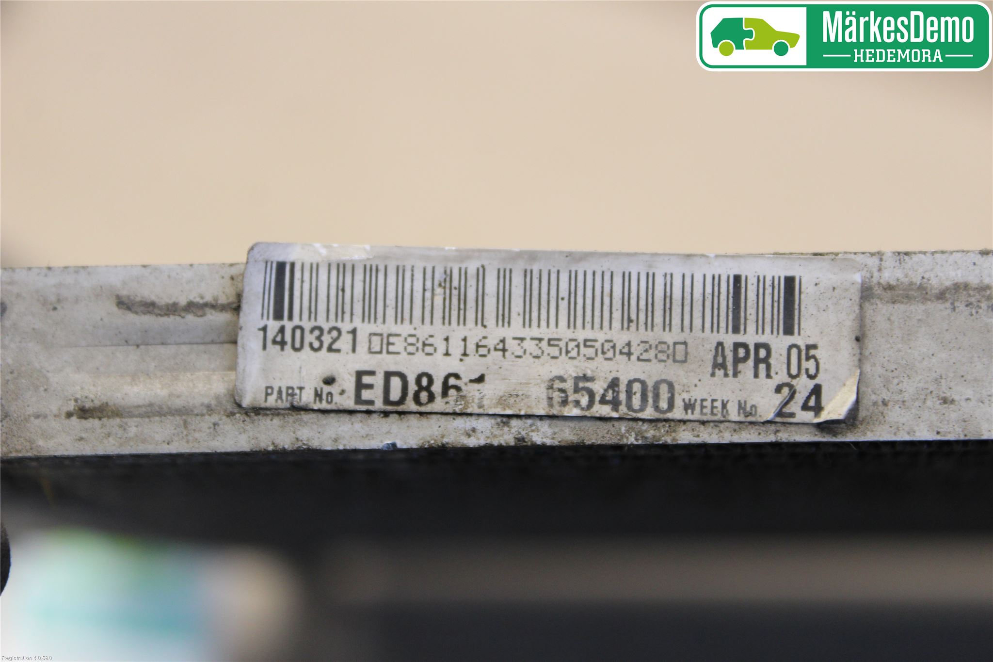 Landrover LAND ROVER DISCOVERY 3 05-09 Varme Ac Kondenser-Kjøler