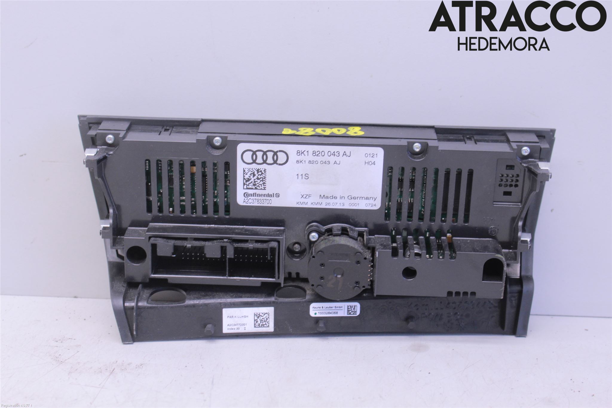 Audi A4 ALLROAD 09-16 Varme Ac Betjening-Display