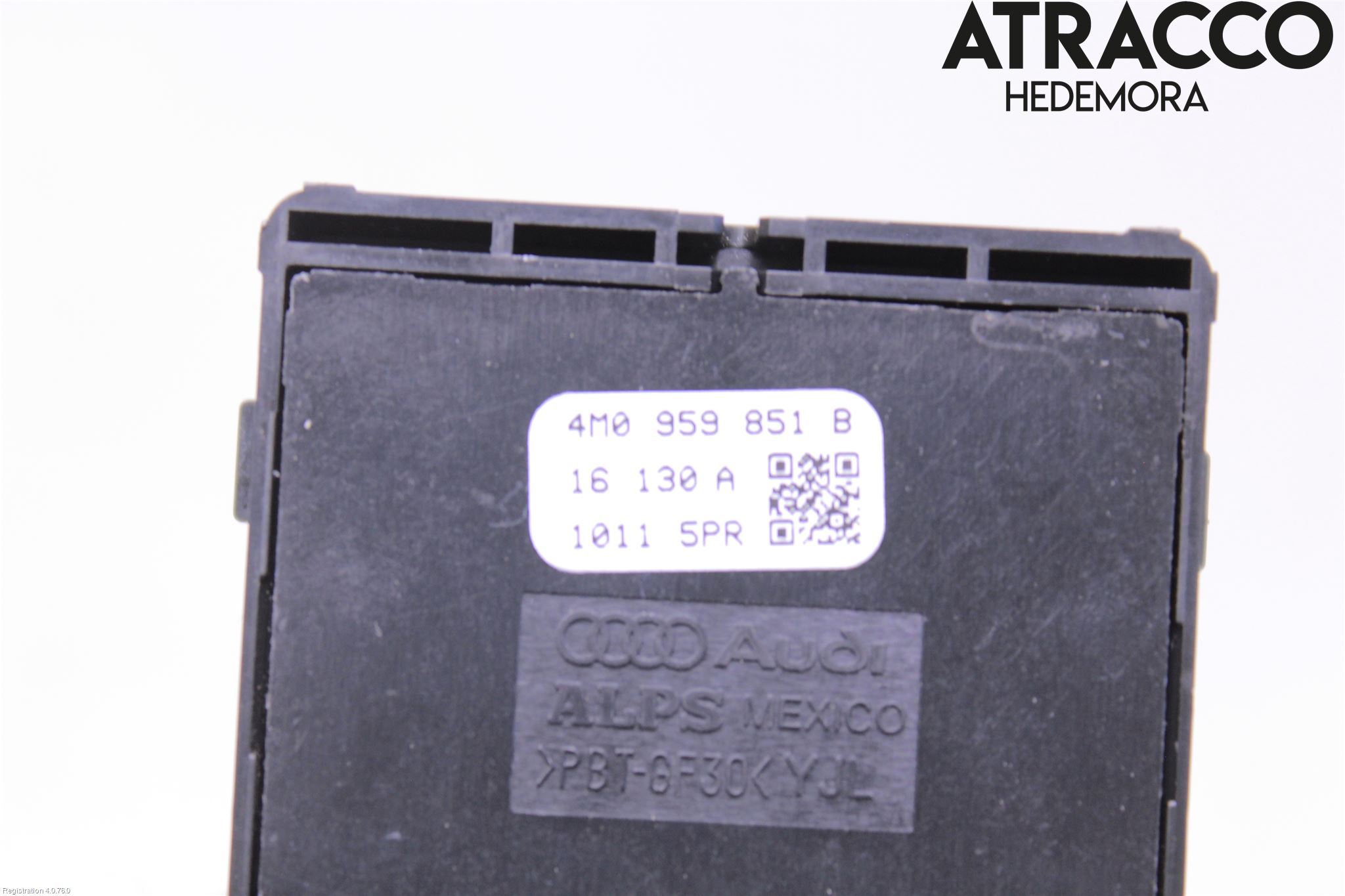 Audi A4/S4 B9 16-19 Bryter Vindusheis