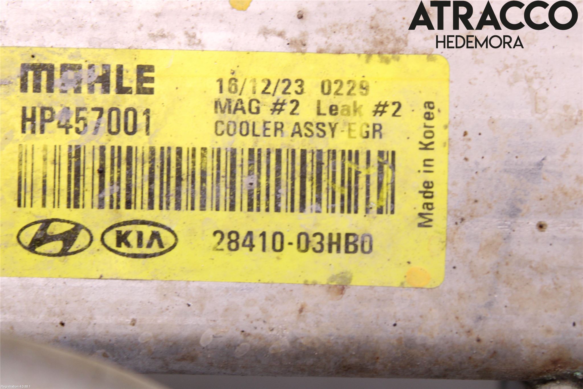 Kia NIRO (DE) 17-22 Eksos Kjøler
