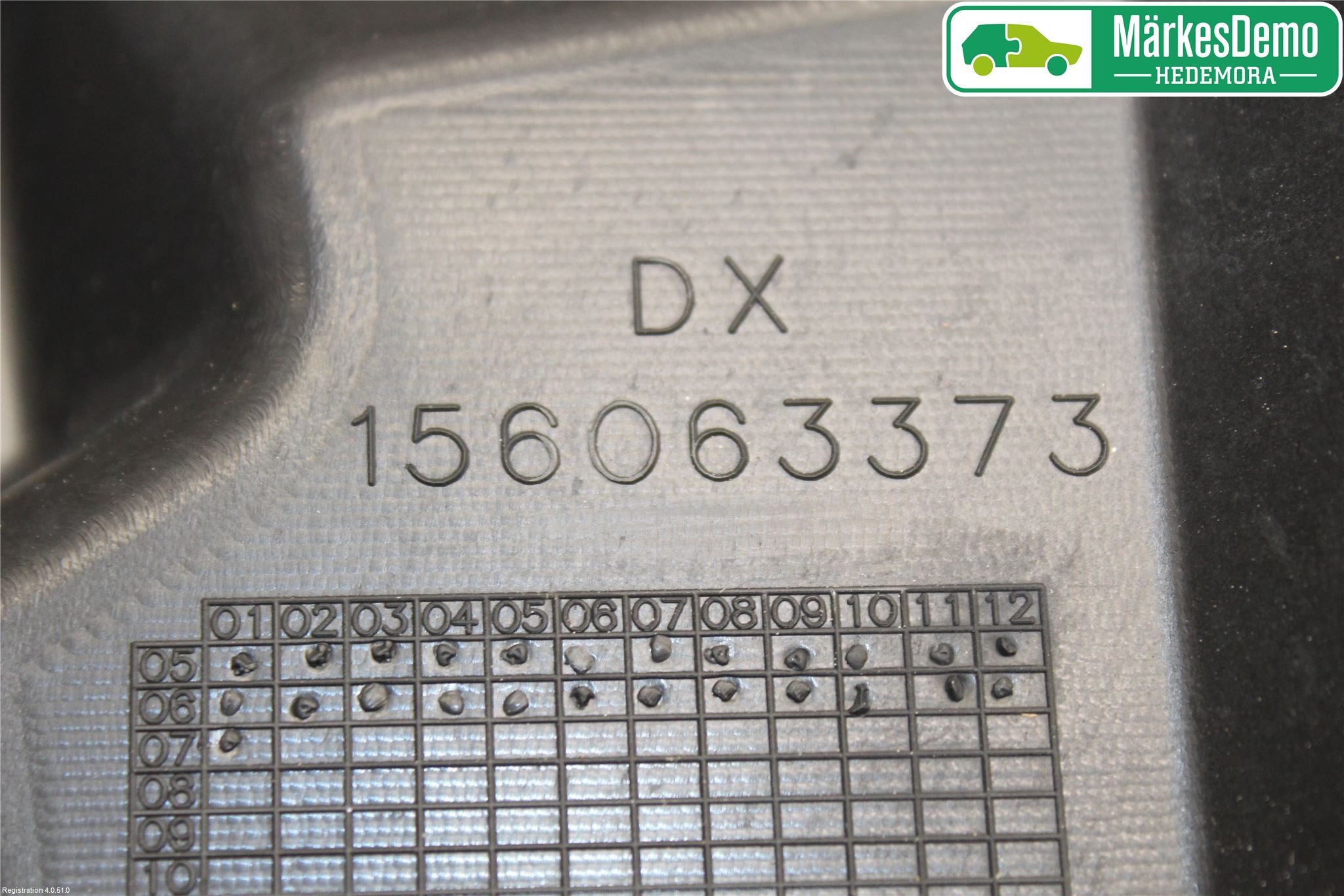 Alfa 159 Visker Deksel-Grill-Under Frr