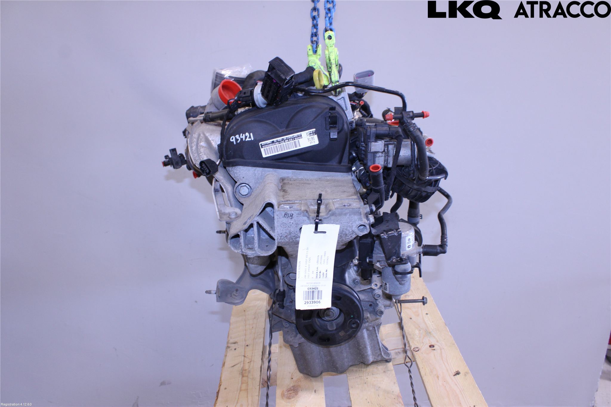 Volkswagen VW GOLF / E-GOLF VII 13-20 Motor Bensin