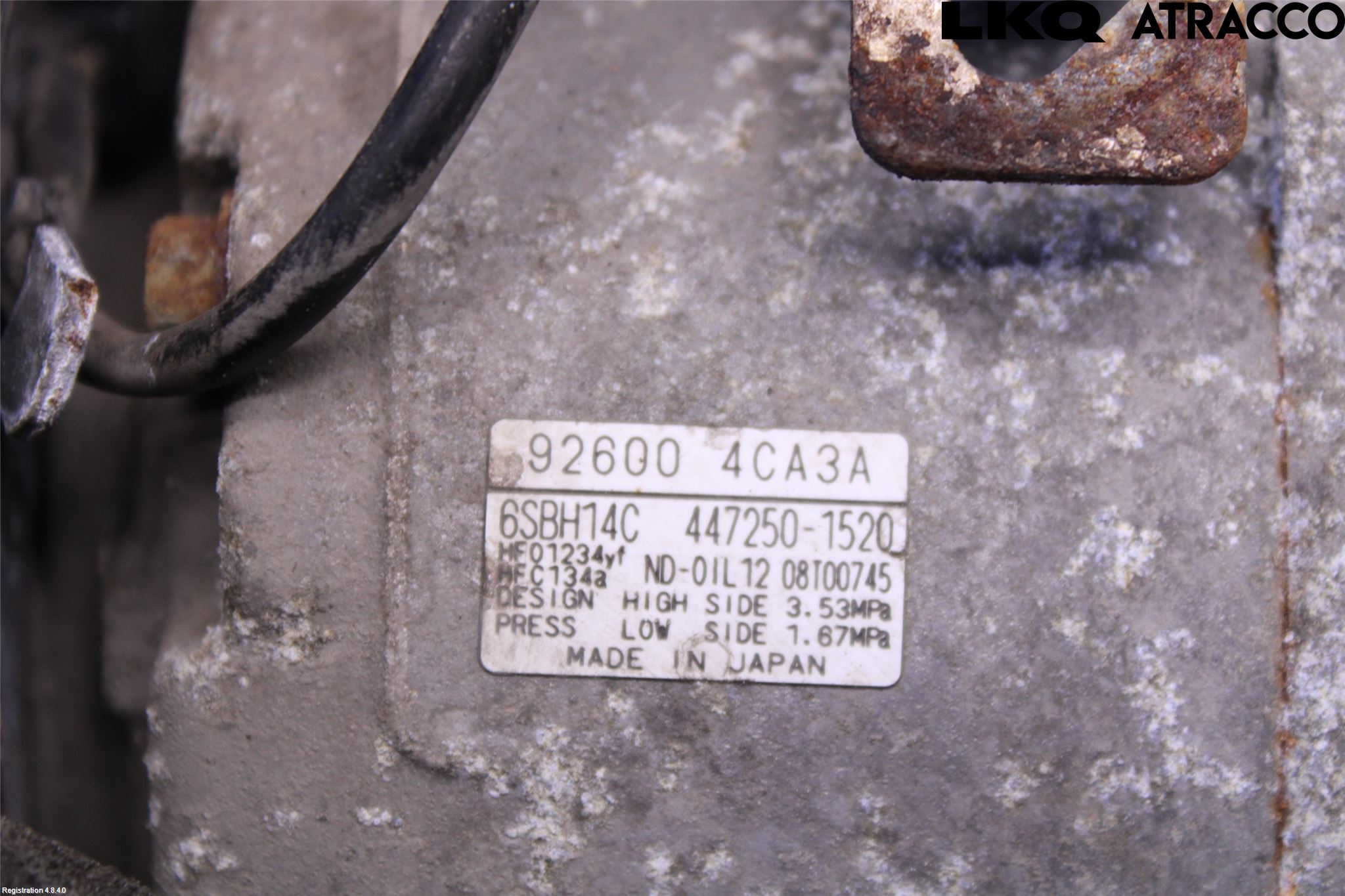 Nissan X-TRAIL 14-21 Varme Ac Kompressor