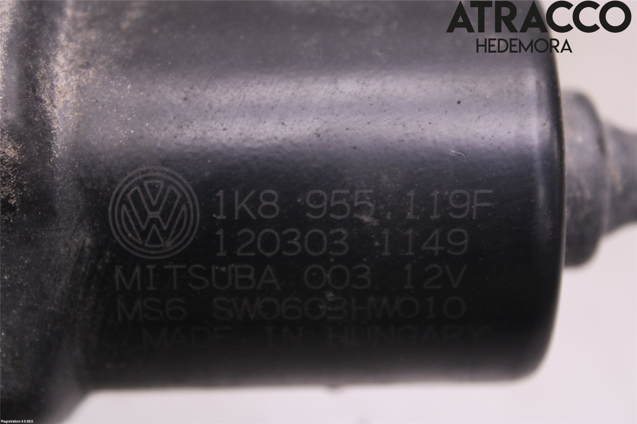 Volkswagen VW SCIROCCO 09-17 Viskermotor Frontrute
