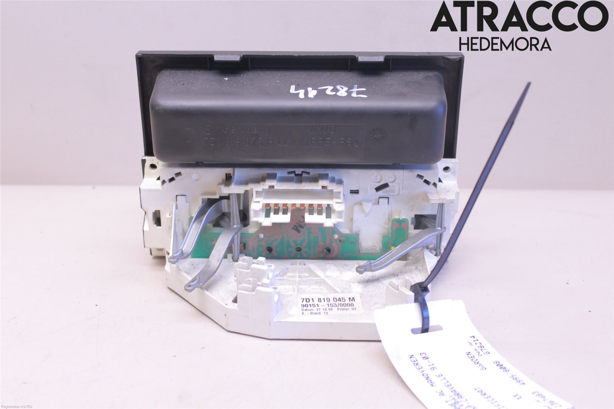 Volkswagen VW TRANSP/CARAVELLE (T4) 91-03 Varme Ac Betjening-Display