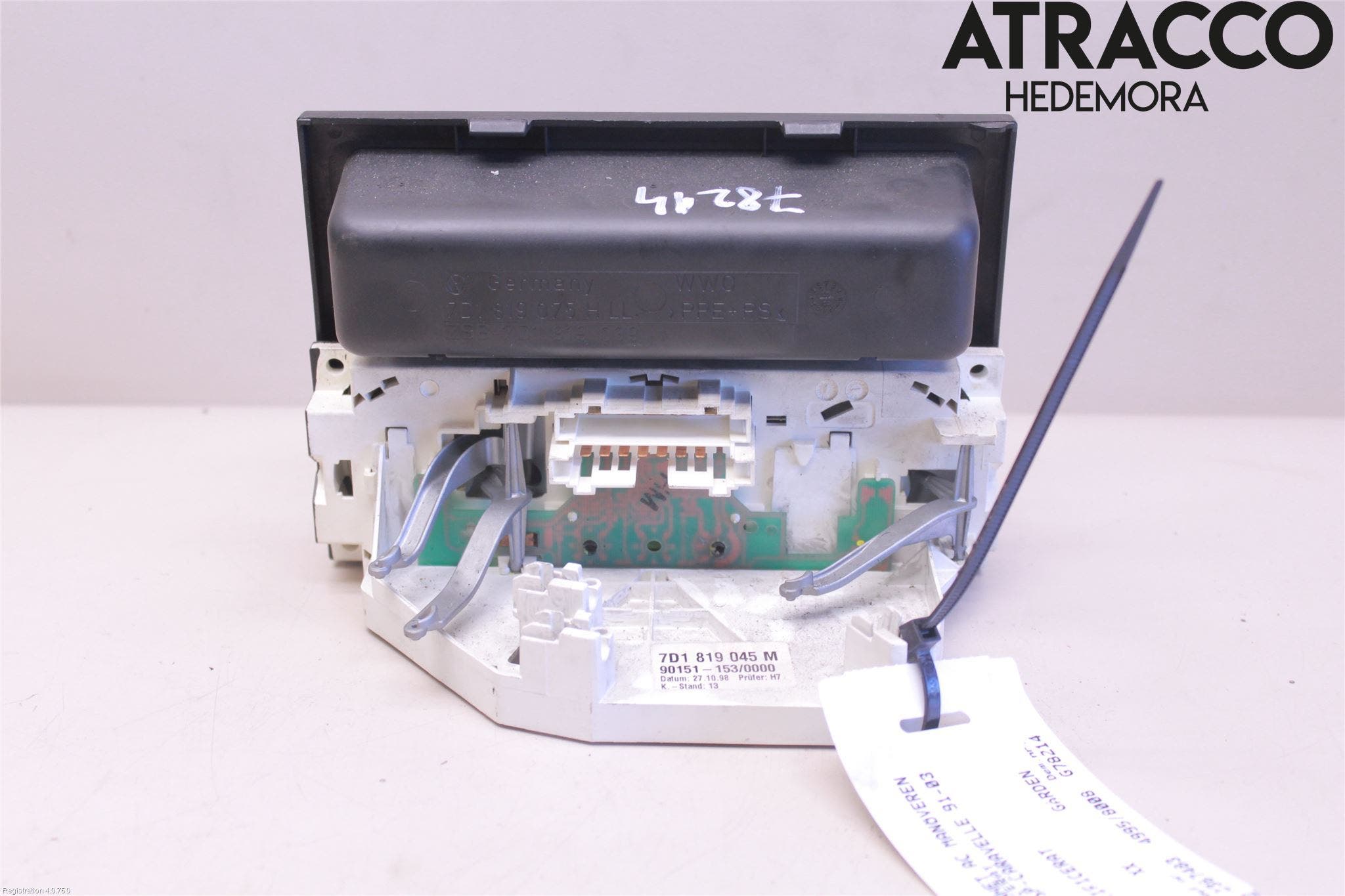 Volkswagen VW TRANSP/CARAVELLE (T4) 91-03 Varme Ac Betjening-Display