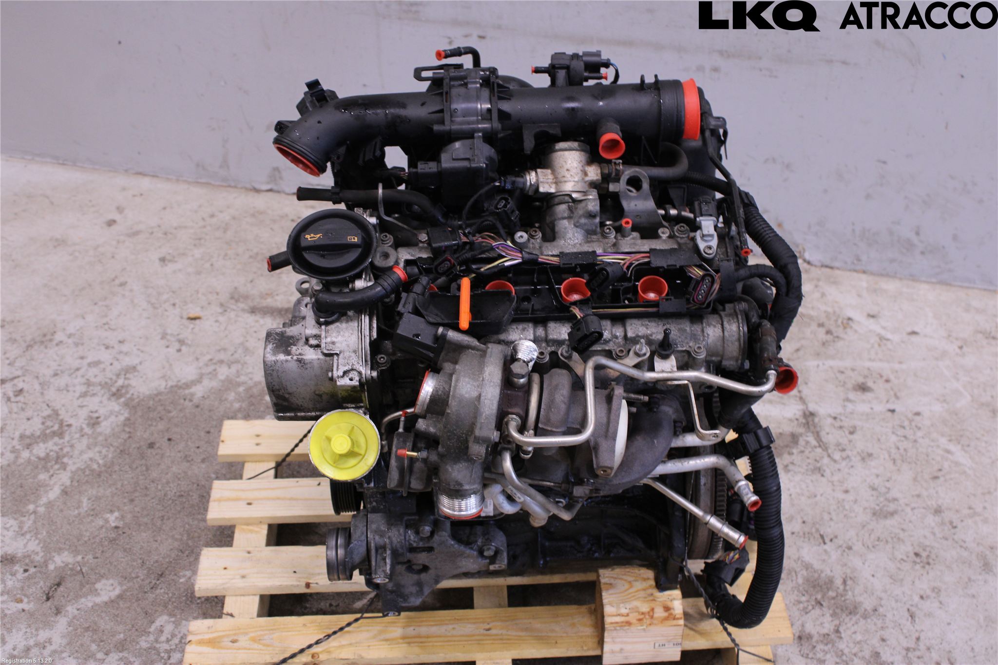 Volkswagen VW POLO 10-17 Motor Bensin