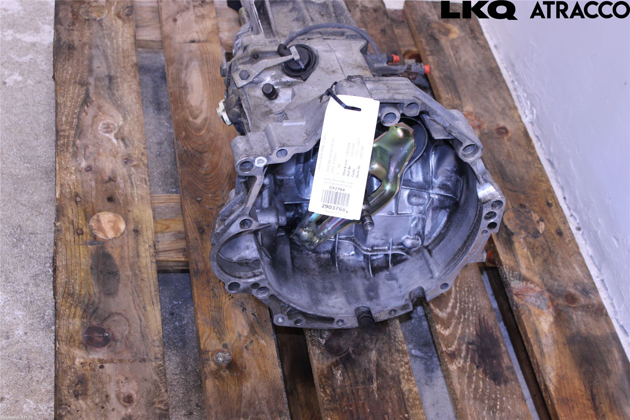 Audi A4/S4 99B-00 Gearkasse 5 Trinn