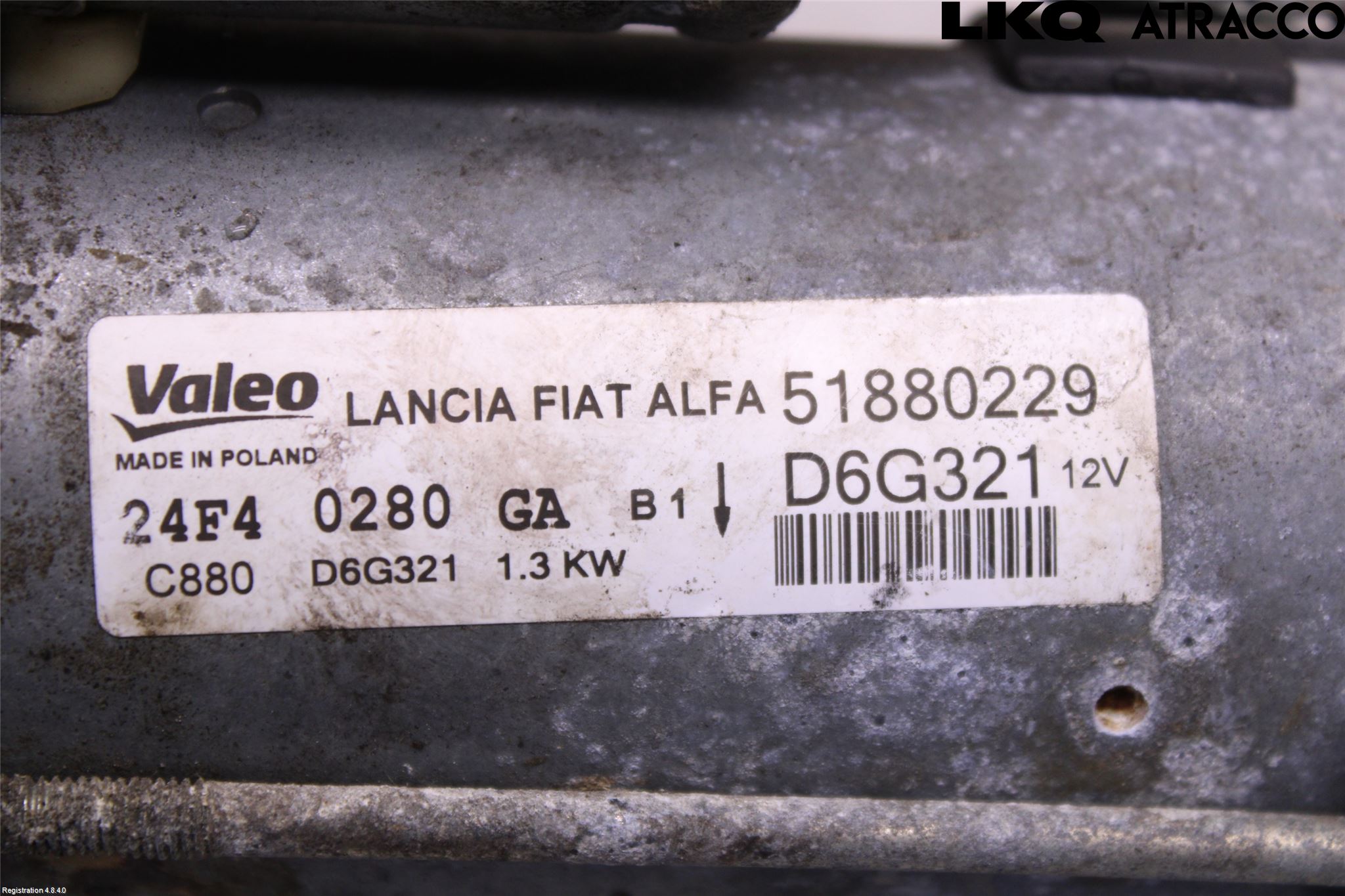 Opel COMBO D 12-18 Startmotor Diesel