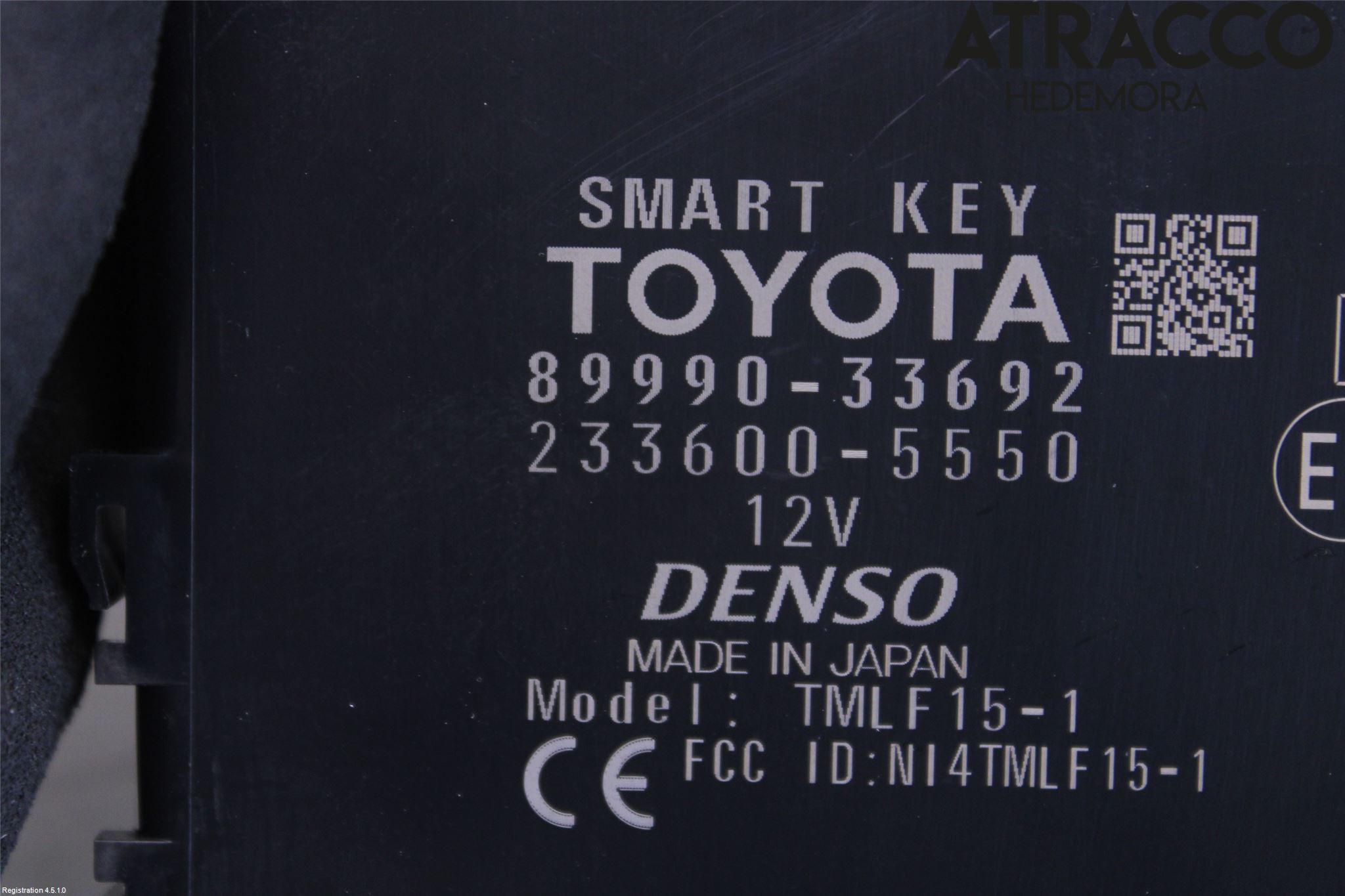 Toyota CAMRY 19-24 Styrenhet Nyckellös System
