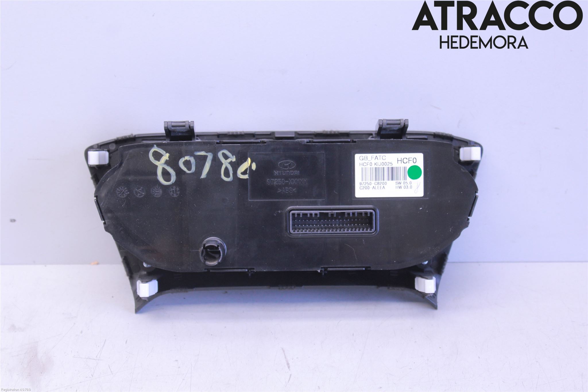 Hyundai i20 GB 15-20 Varme Ac Betjening-Display