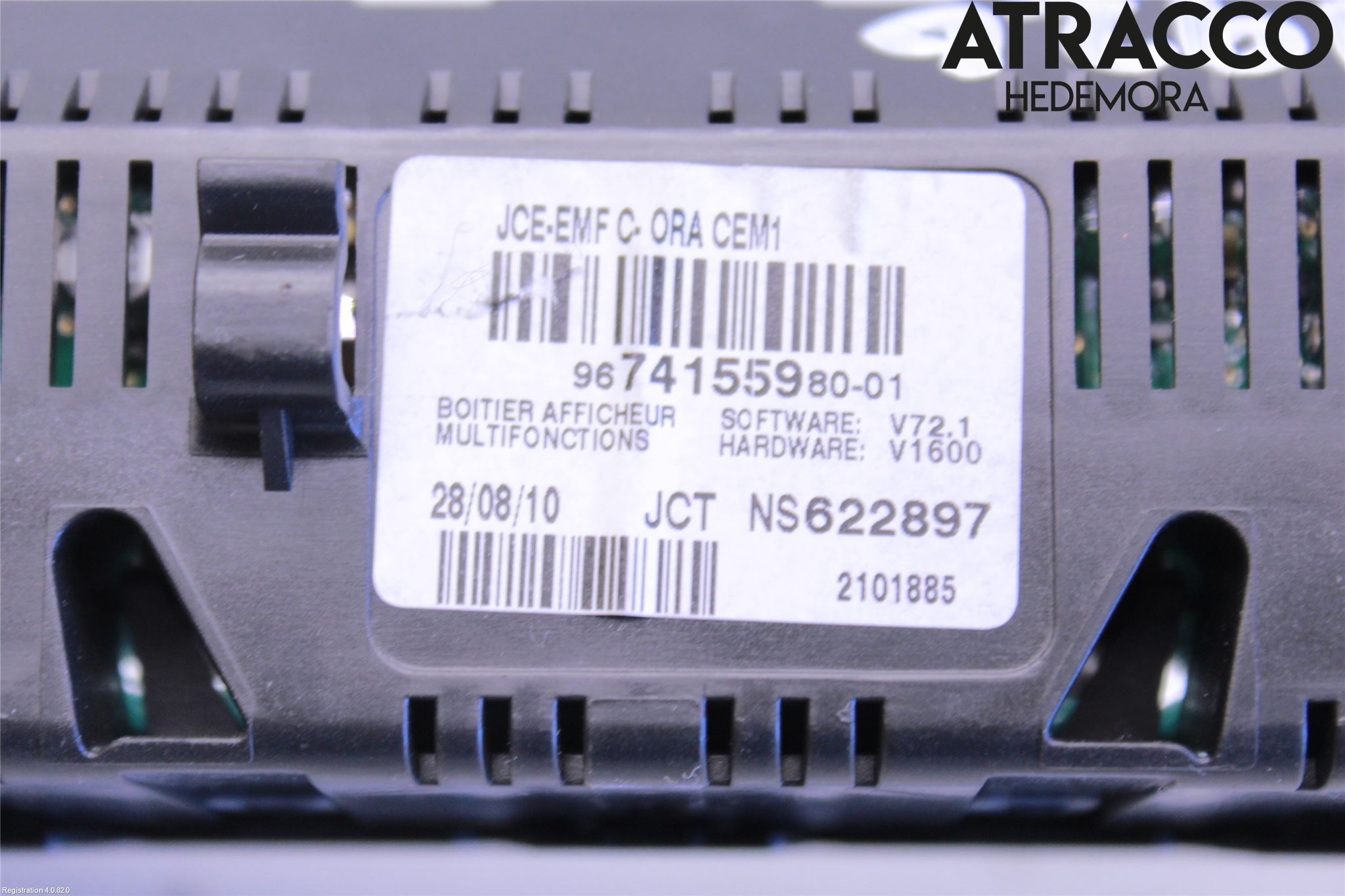 Citroen DS3 Multifunktionsdisplay