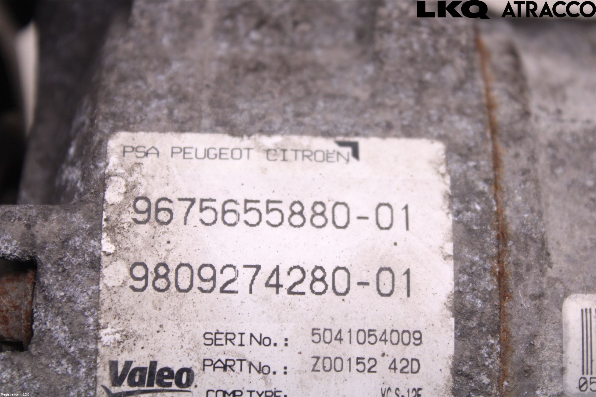 Peugeot 308 14-21 Varme Ac Kompressor