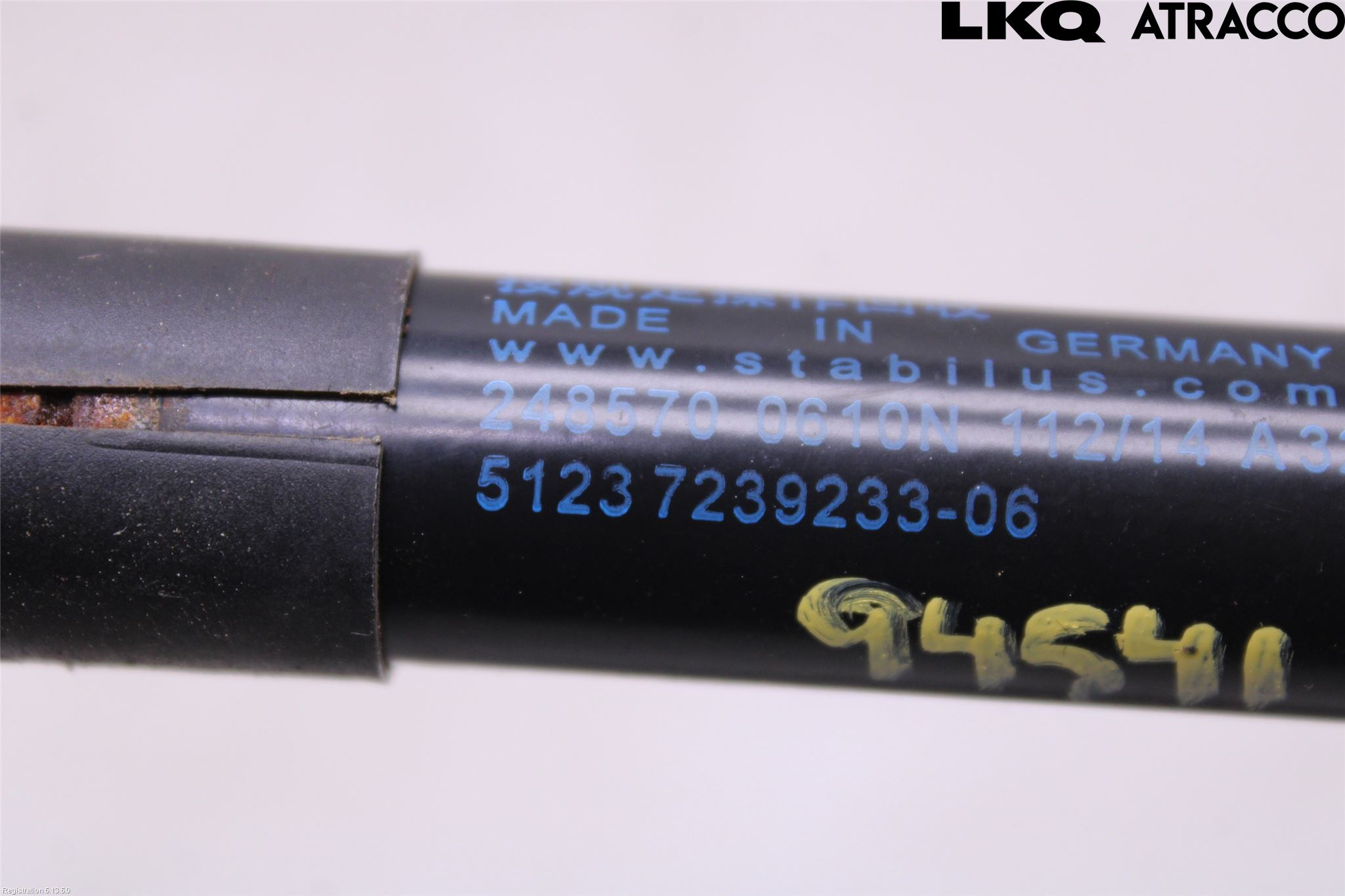 BMW 4 F32/F33/F82/F83 13-20 Panser Demper-Gassfjær