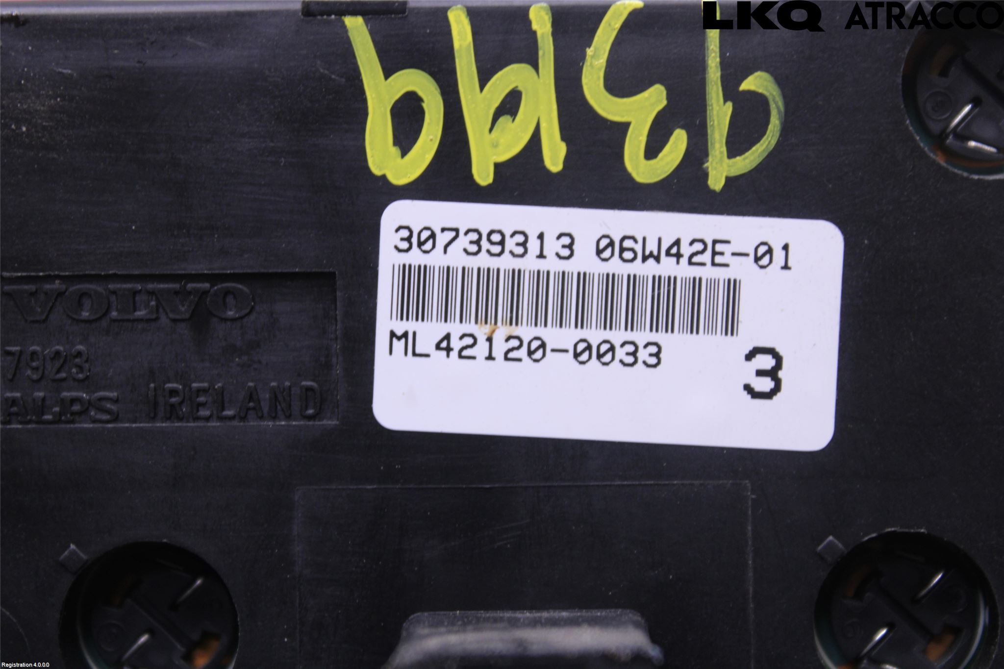 Volvo V70 05-08 Bryter Hovedlys