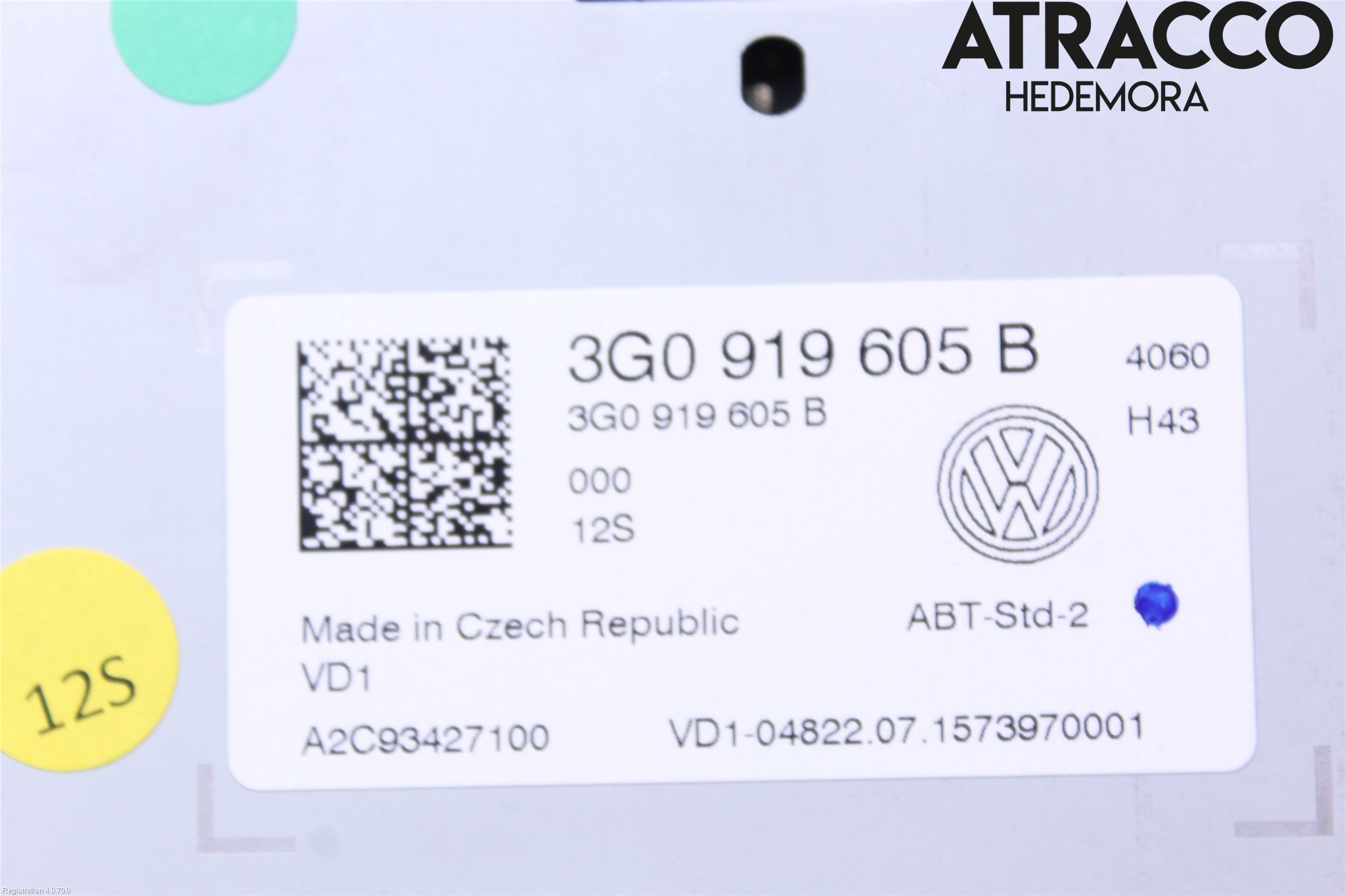Volkswagen VW PASSAT 15-19 Multifunktionsdisplay