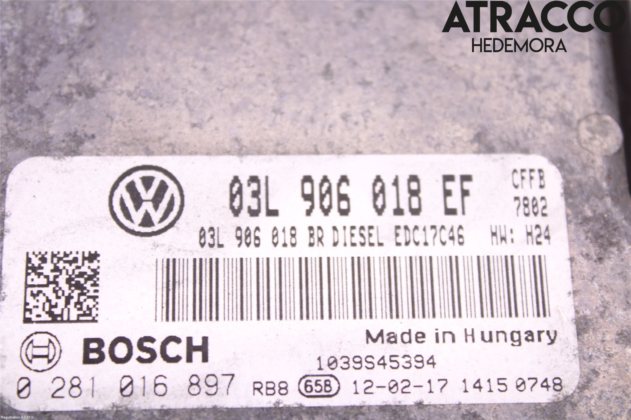 Skoda SUPERB 09-15 Styreenhet Dieselpumpe