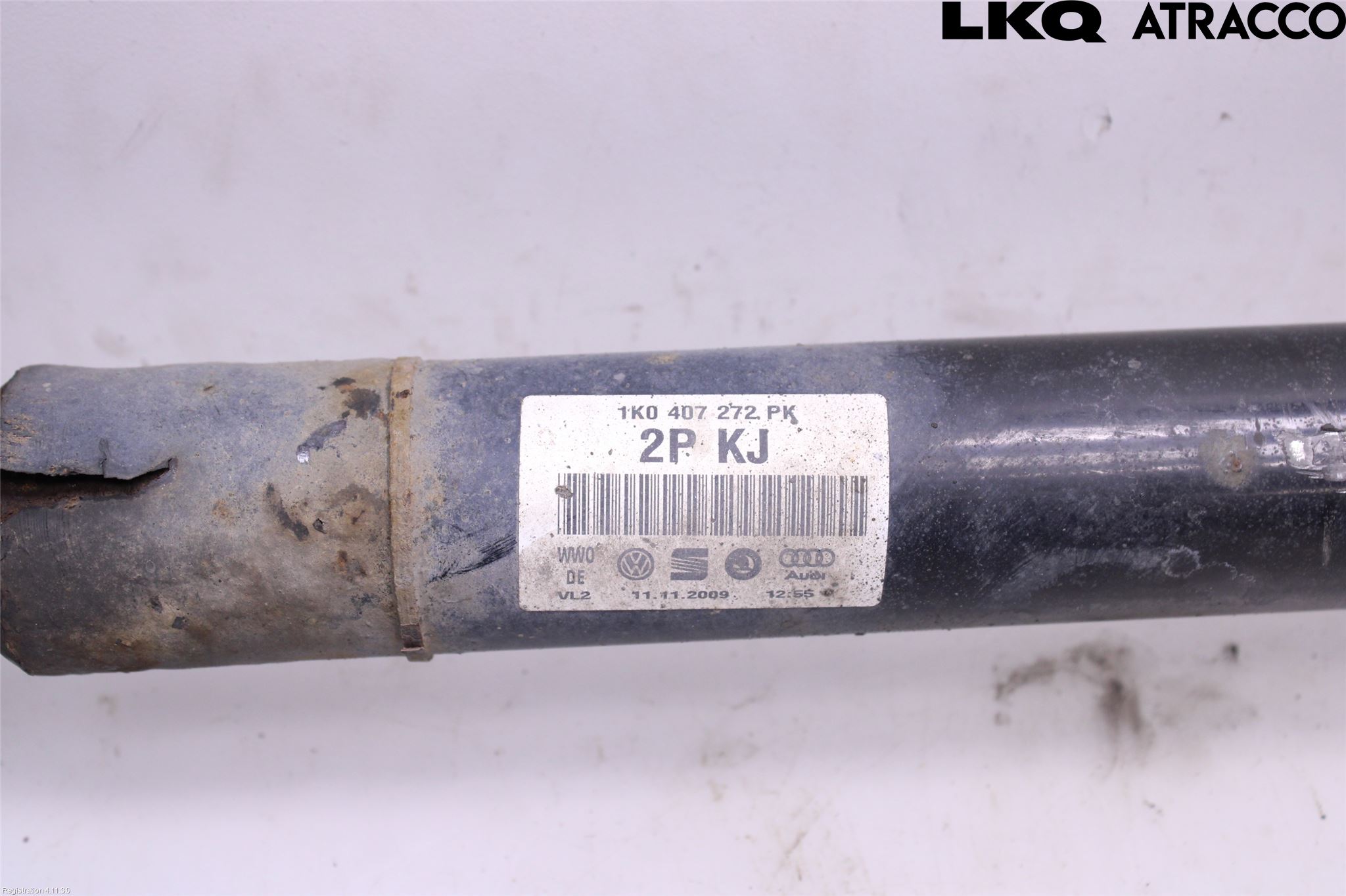 Volkswagen VW PASSAT 05-11 Drivaksel Foran Kompl Høyre