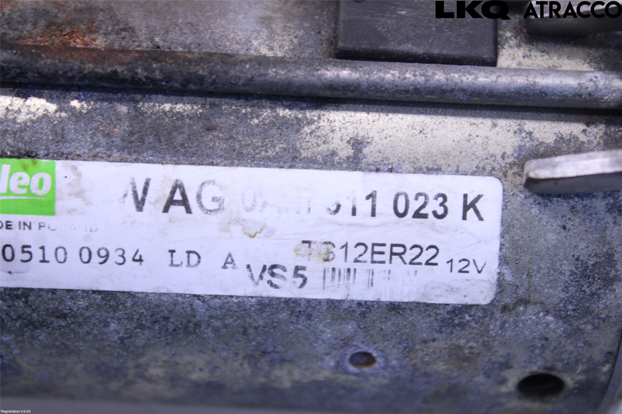Volkswagen VW POLO 10-17 Startmotor