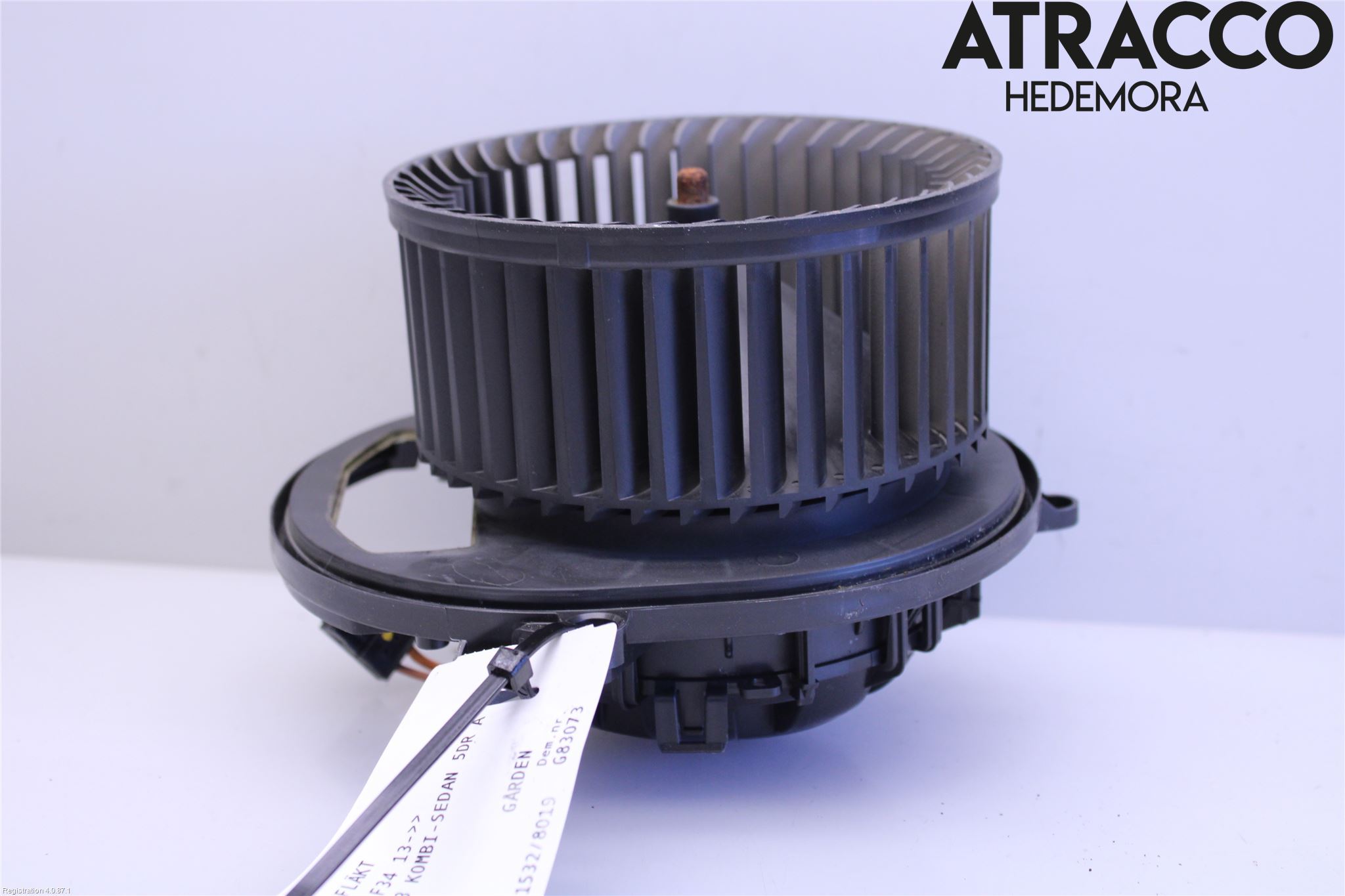 BMW 3 GT F34 13-19 Varme Ac Varmeapparatvifte