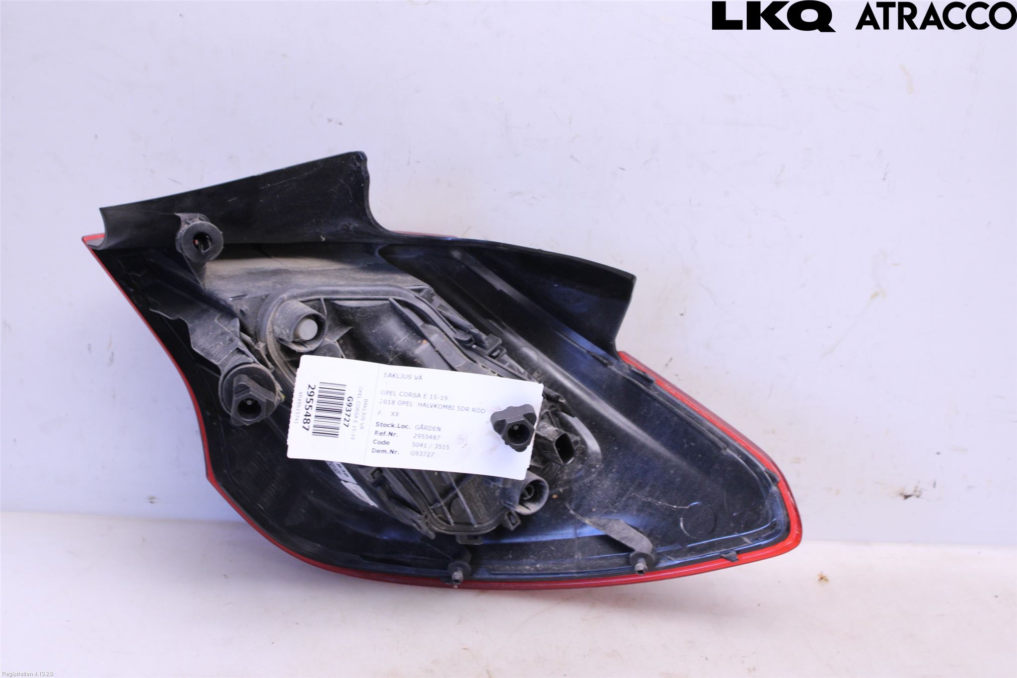 Opel CORSA E 15-19 Baklykt Venstre