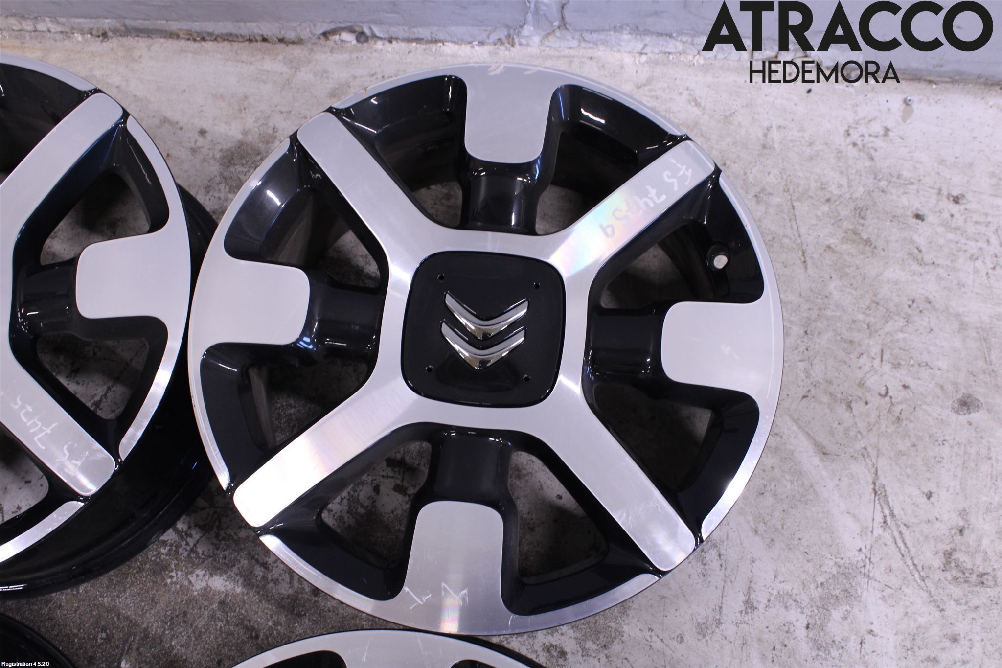 Citroen C4 CACTUS 14-20 Felg Aluminium Sett 4Stk
