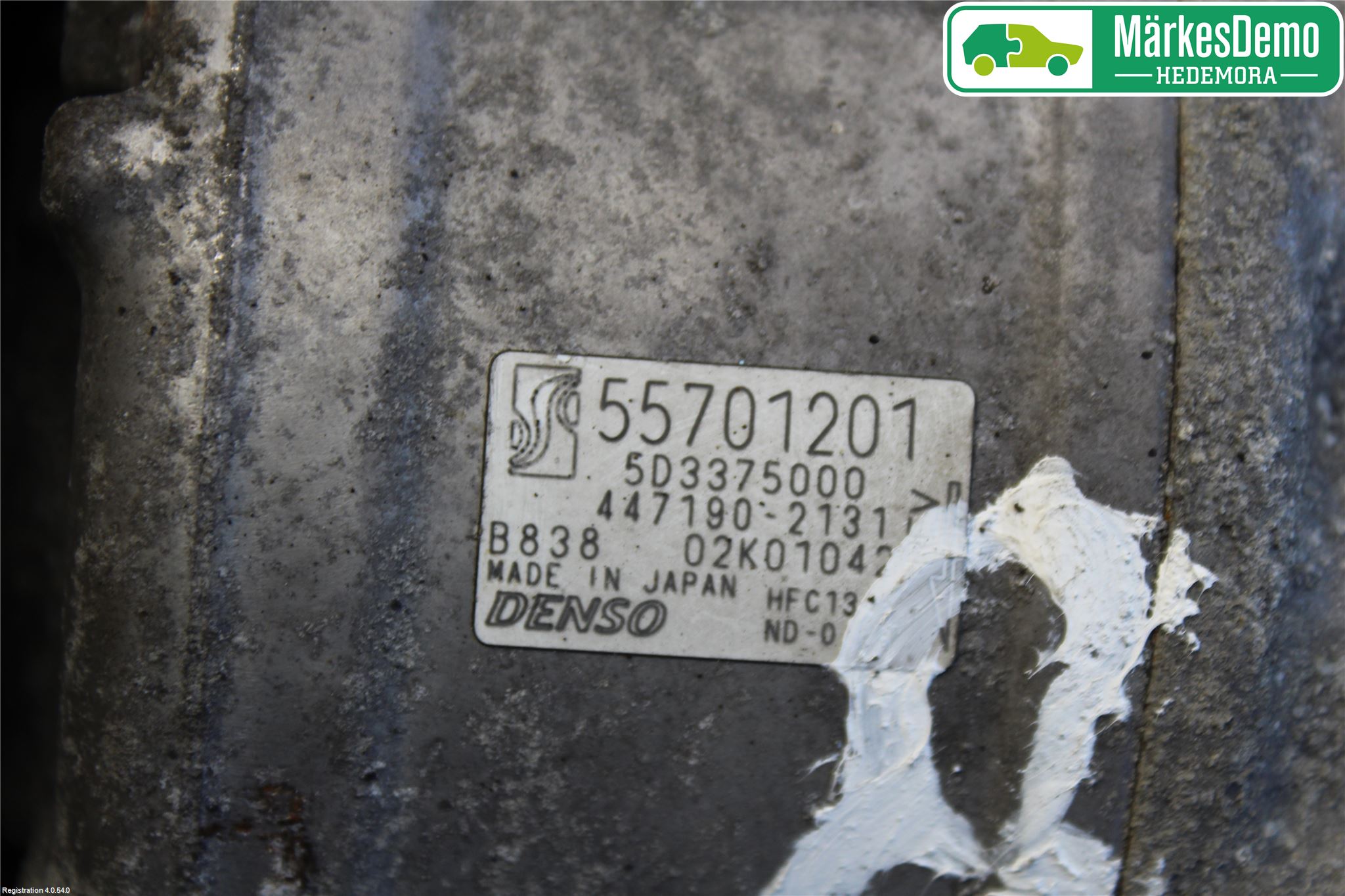 Fiat BRAVO 07-11 Varme Ac Kompressor