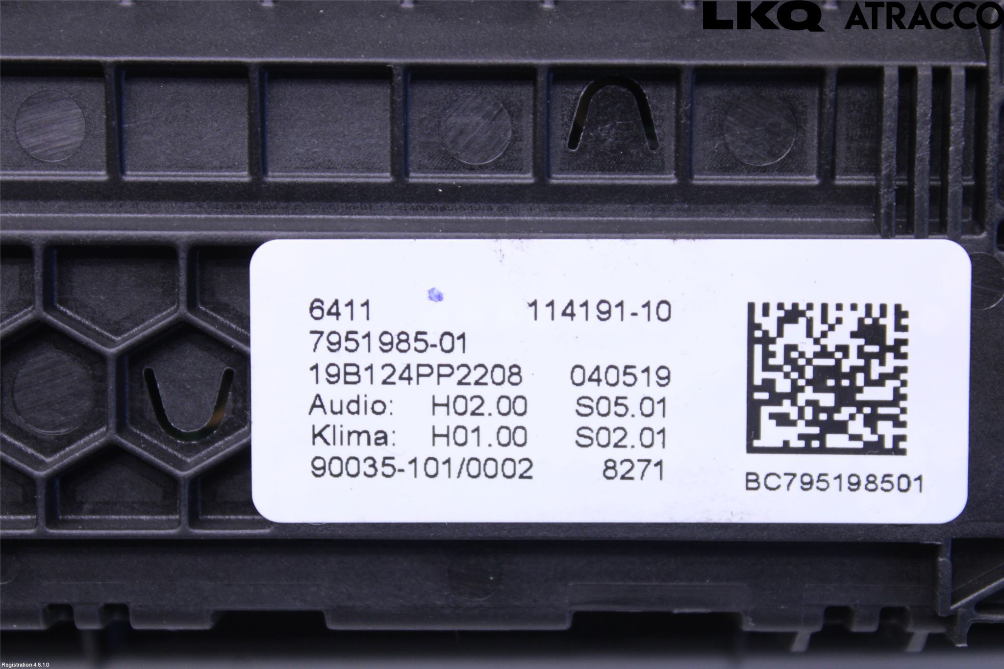 BMW X3 G01 18- Varme Ac Betjening-Display
