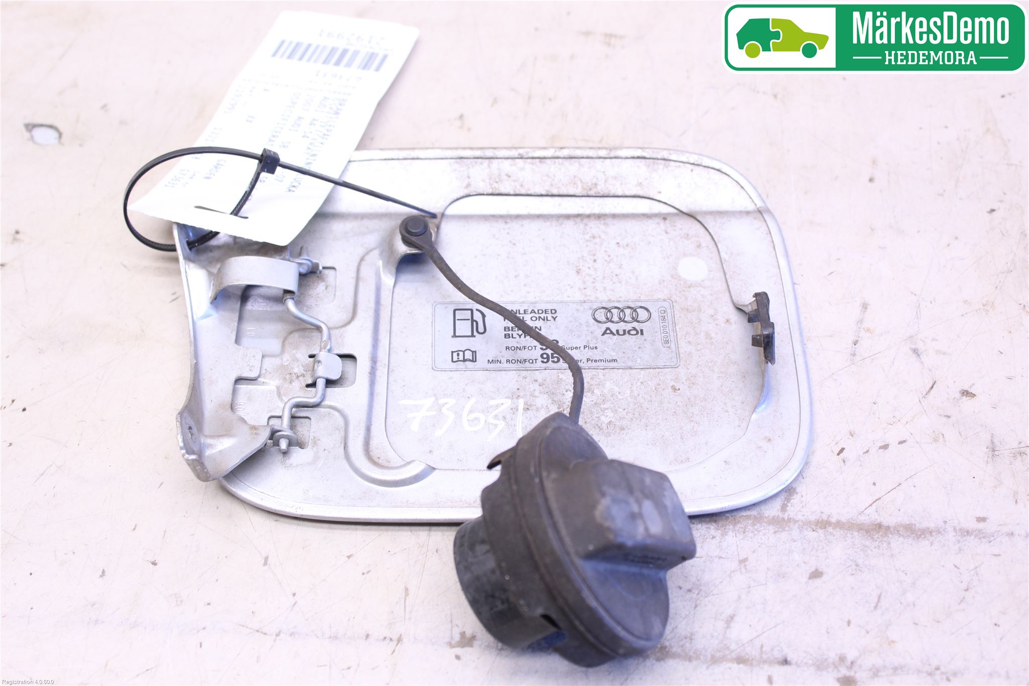 Audi A4/S4 05-07 Drivstoff Tankluke