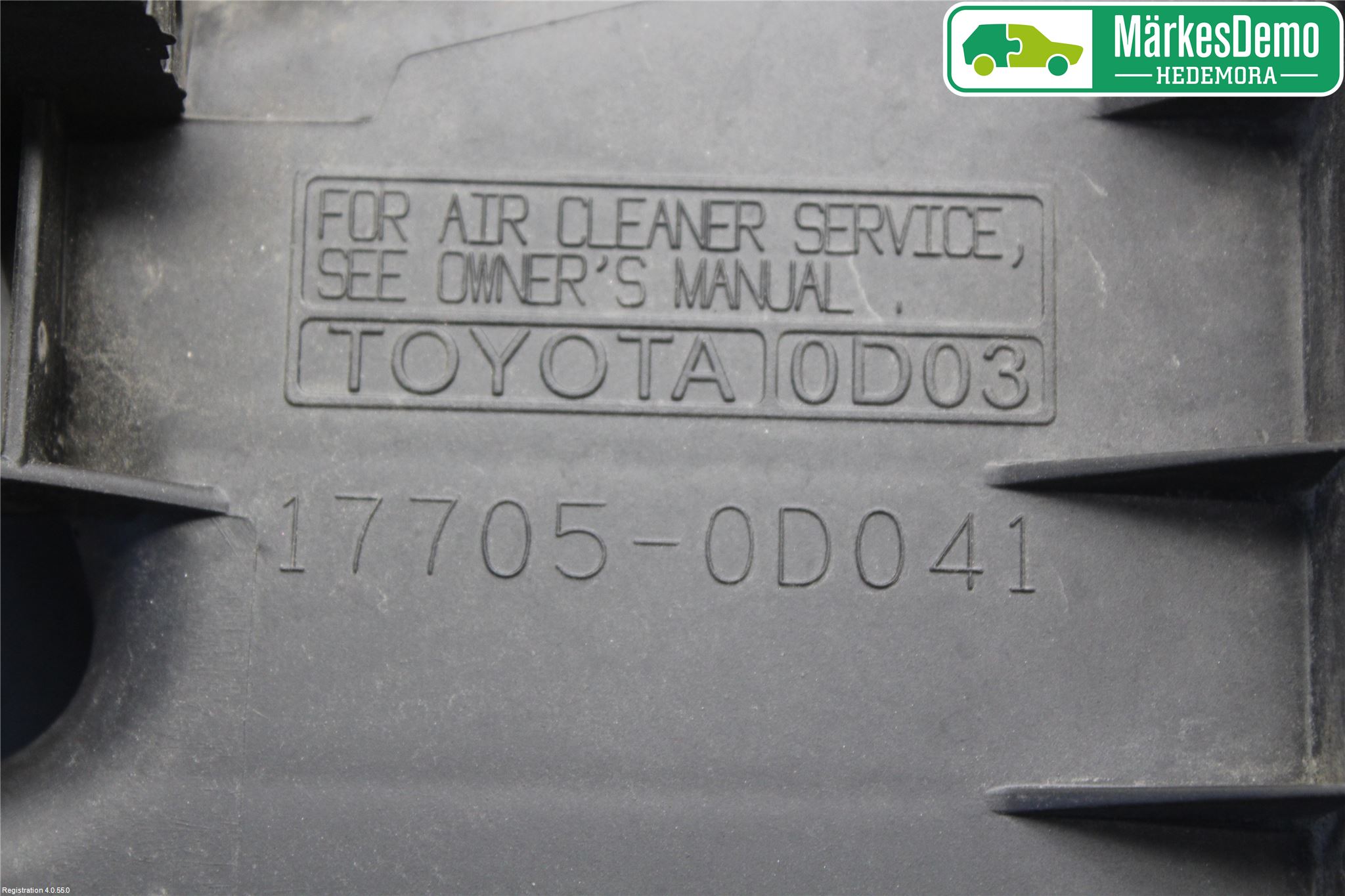 Toyota AVENSIS 07-08 Luftfilter Boks