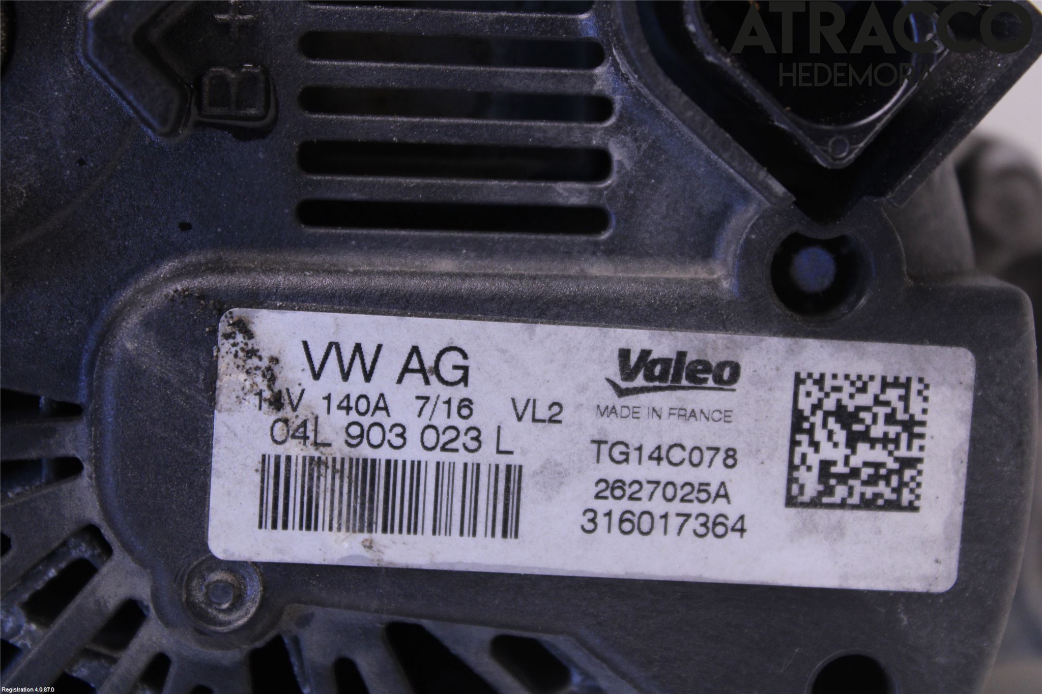 Audi Q3 8U 12-18 Dynamo