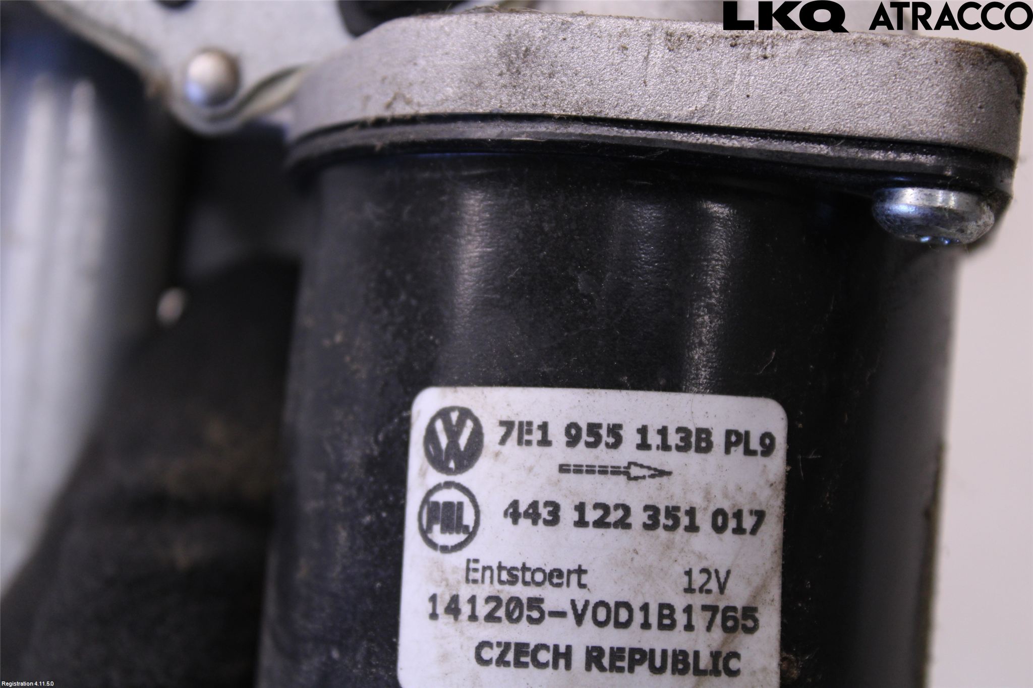 Volkswagen VW TRANSP/CARAVELLE (T5) 04-15 Viskeroverføring Frontrute