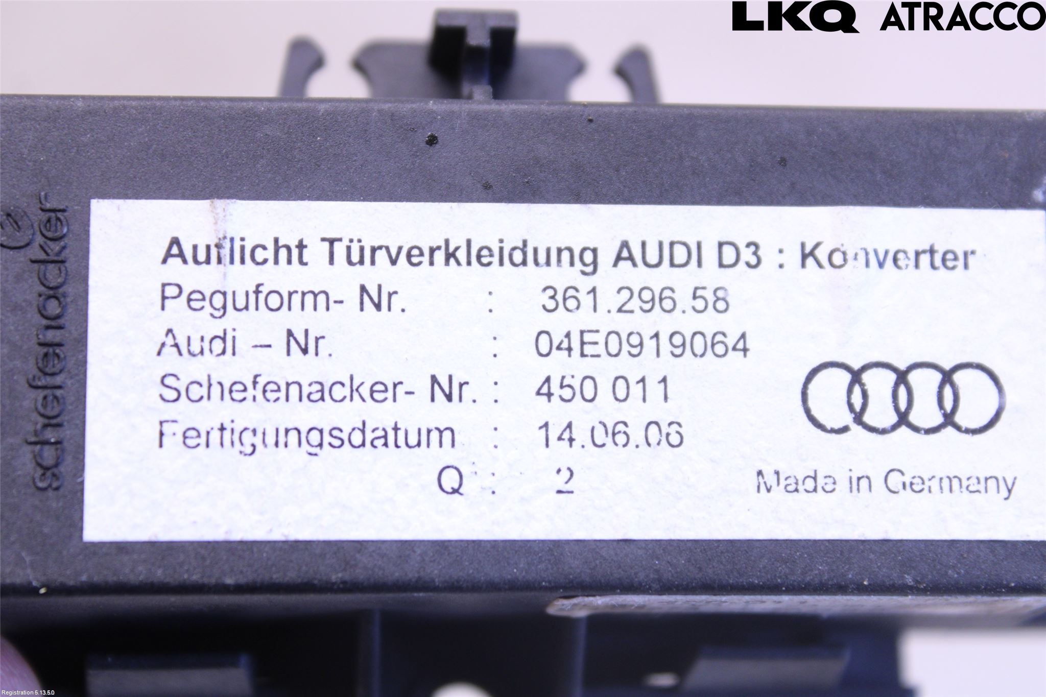 Audi A6/S6     05-11 Styreenhet Dør