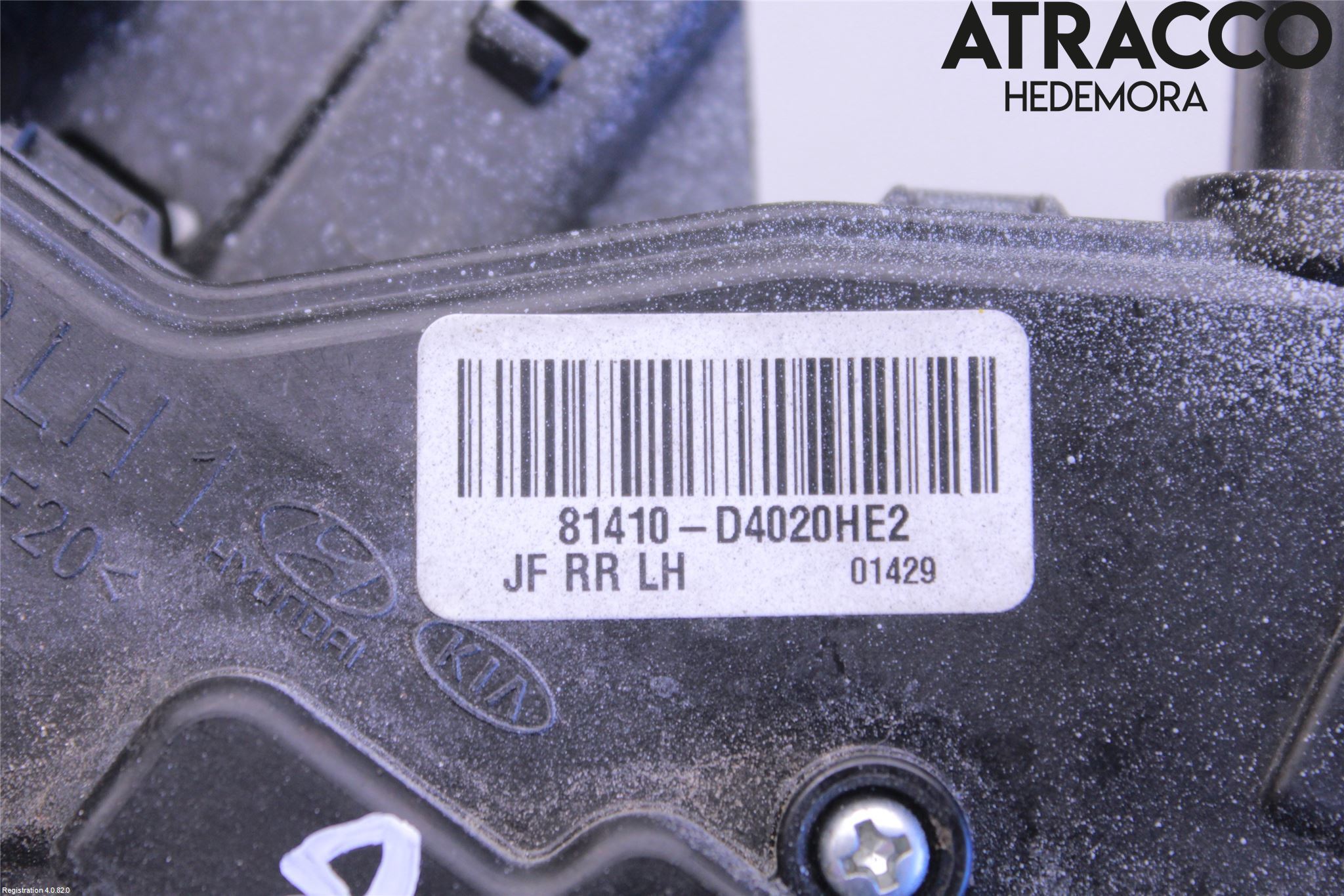 Kia OPTIMA 16-20 Dørlås - Låsekasse