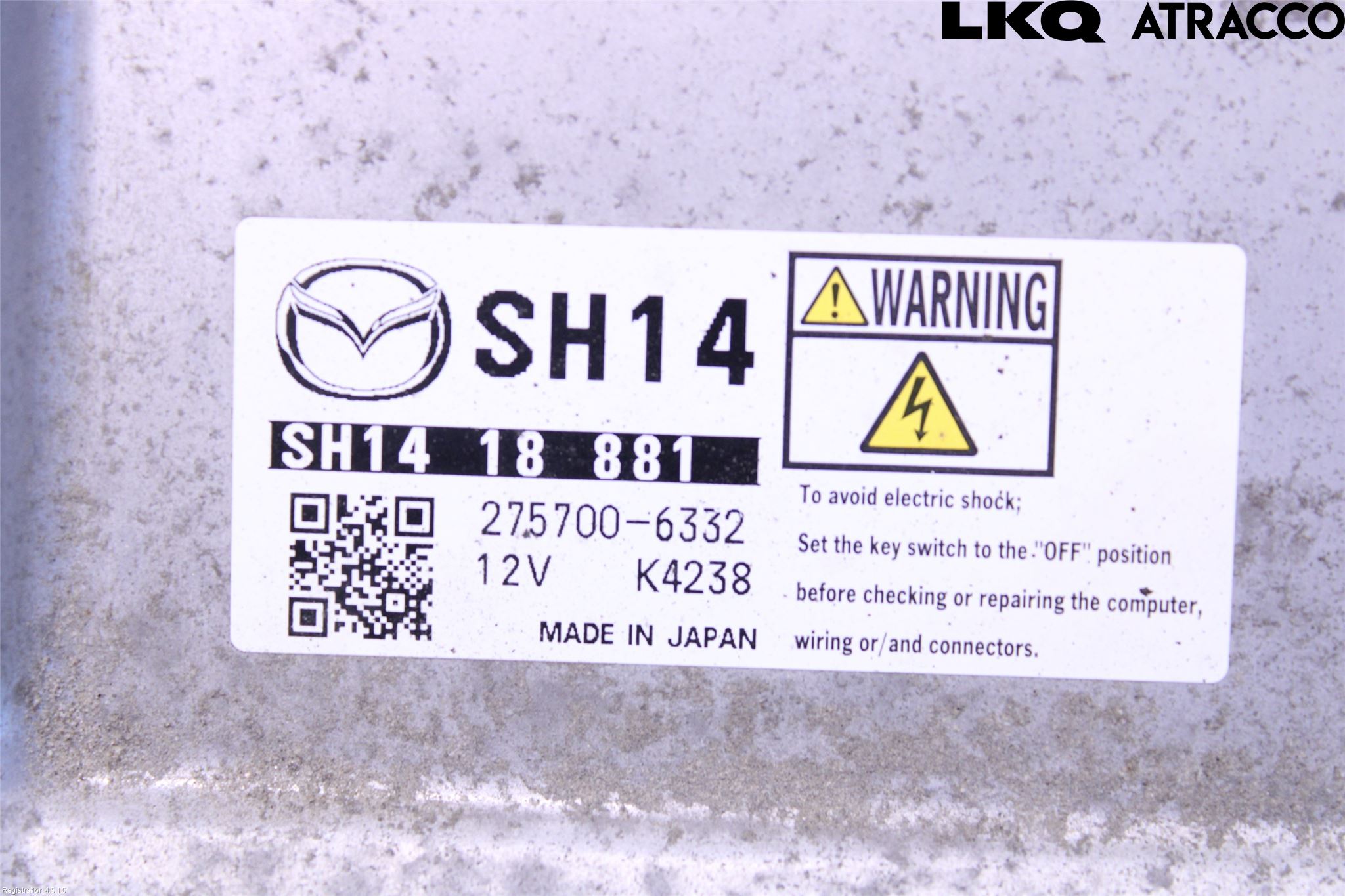 Mazda 6 13- Styreenhet Dieselpumpe
