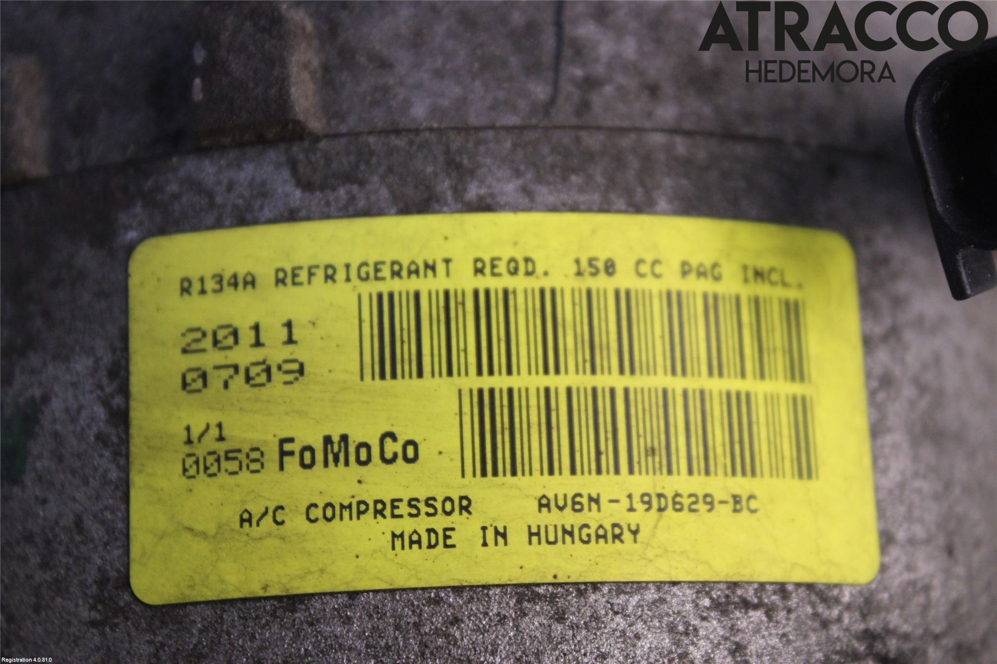 Ford S-MAX 06-15 Varme Ac Kompressor